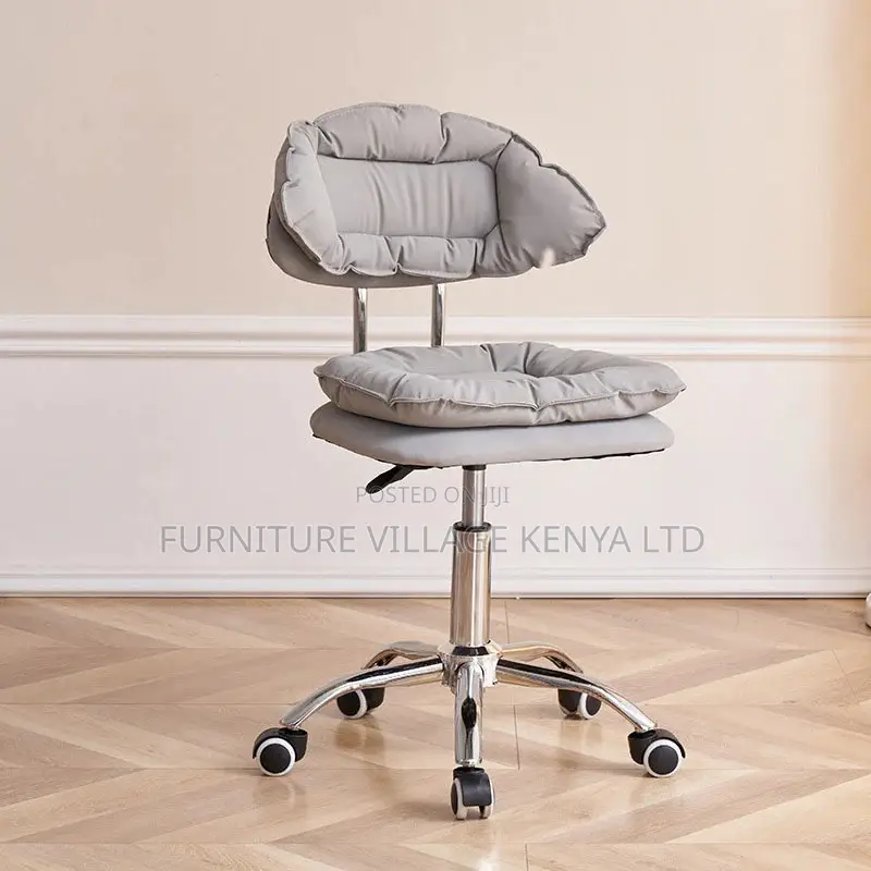 Barstool;Leather Upholstered Barstool Adjustable Height Swivel