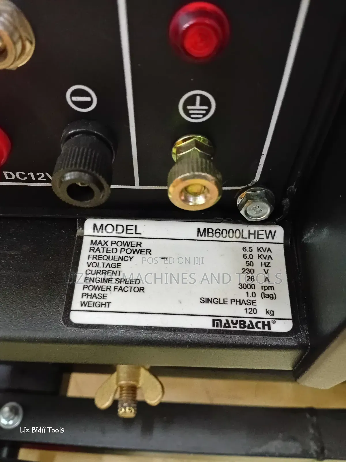 Maybach 6.5kva Diesel and Welder Generator Single Phase