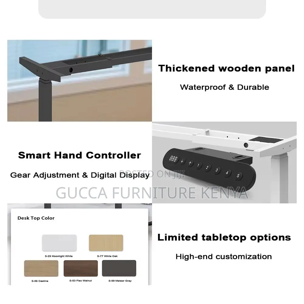 1200mm Desktop Electric Rising Computer Table