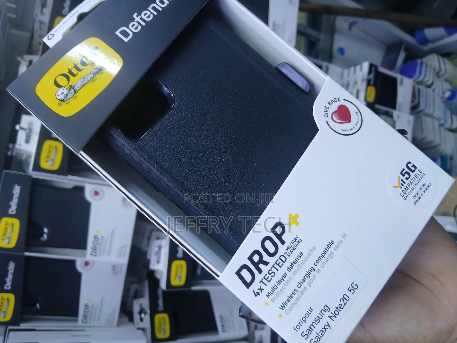 Otterbox Defender Series Phone Case for the Samsung Galaxy Note20 5g.