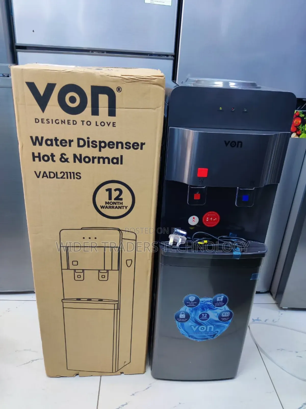 Von Dispensee 2111s Hot and Normal
