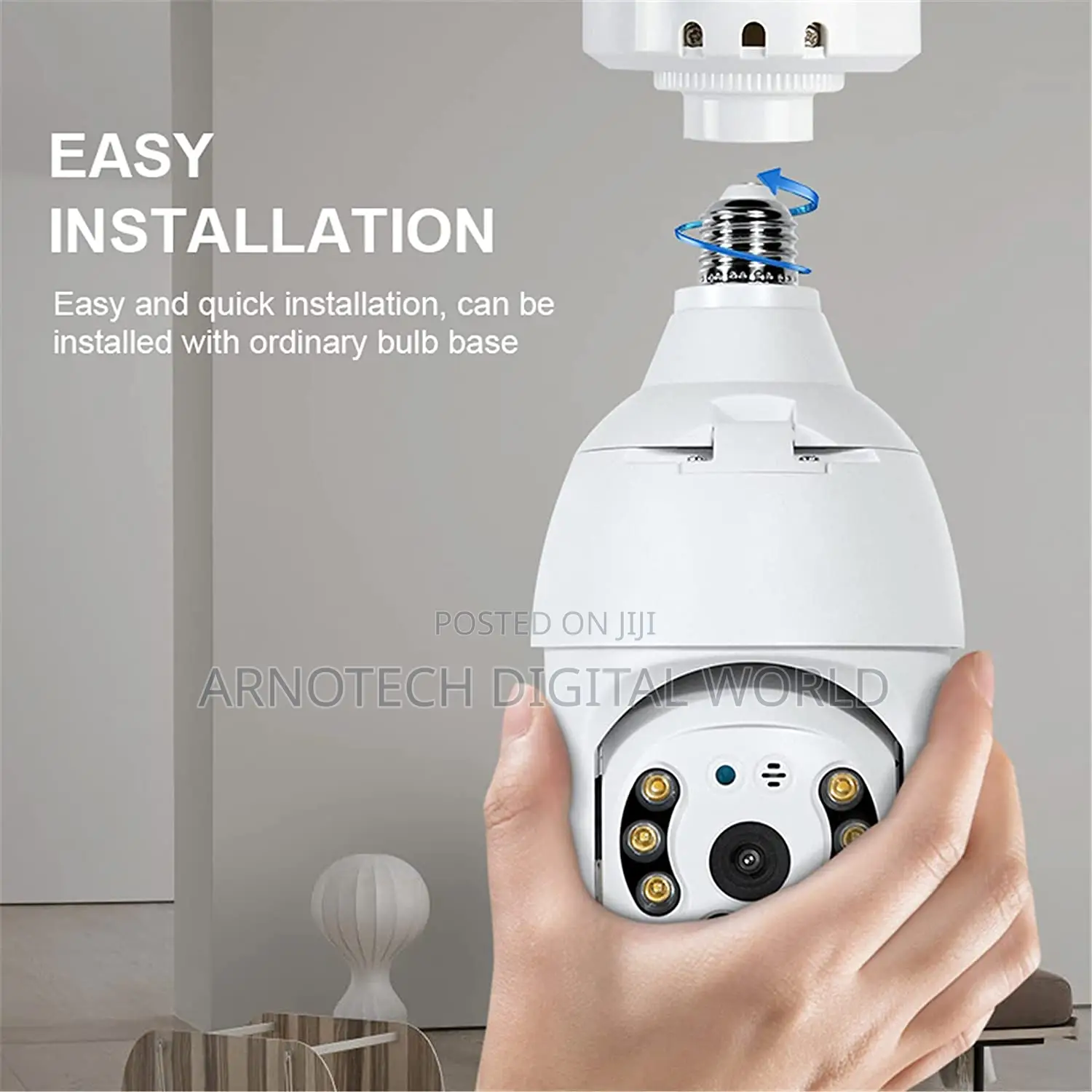V380 Pro CCTV 4g Sim Card Bulb Camera Wireless Video Surveillance
