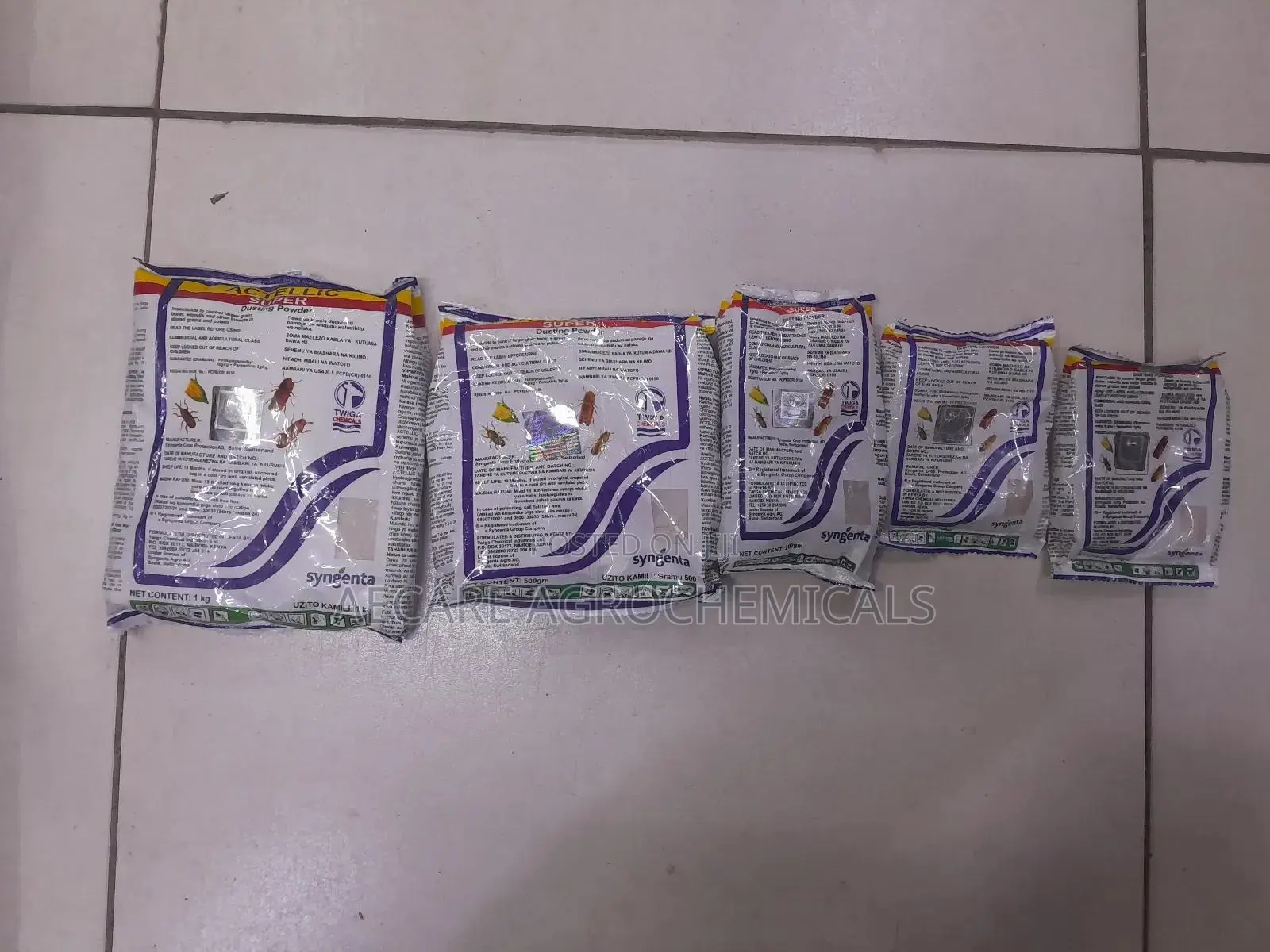 Actellic Super Weevils, Dusting Powder 50g, 100g, 200g, 500g, 1kg
