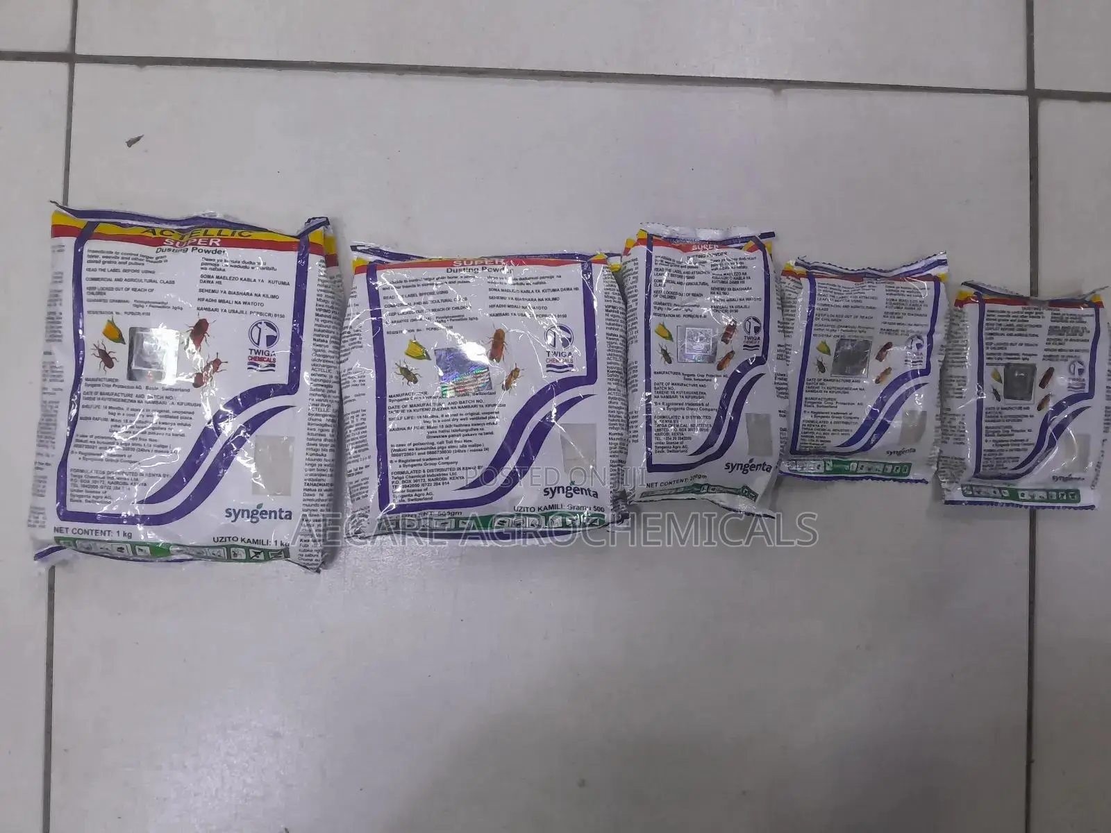 Actellic Super Weevils, Dusting Powder 50g, 100g, 200g, 500g, 1kg