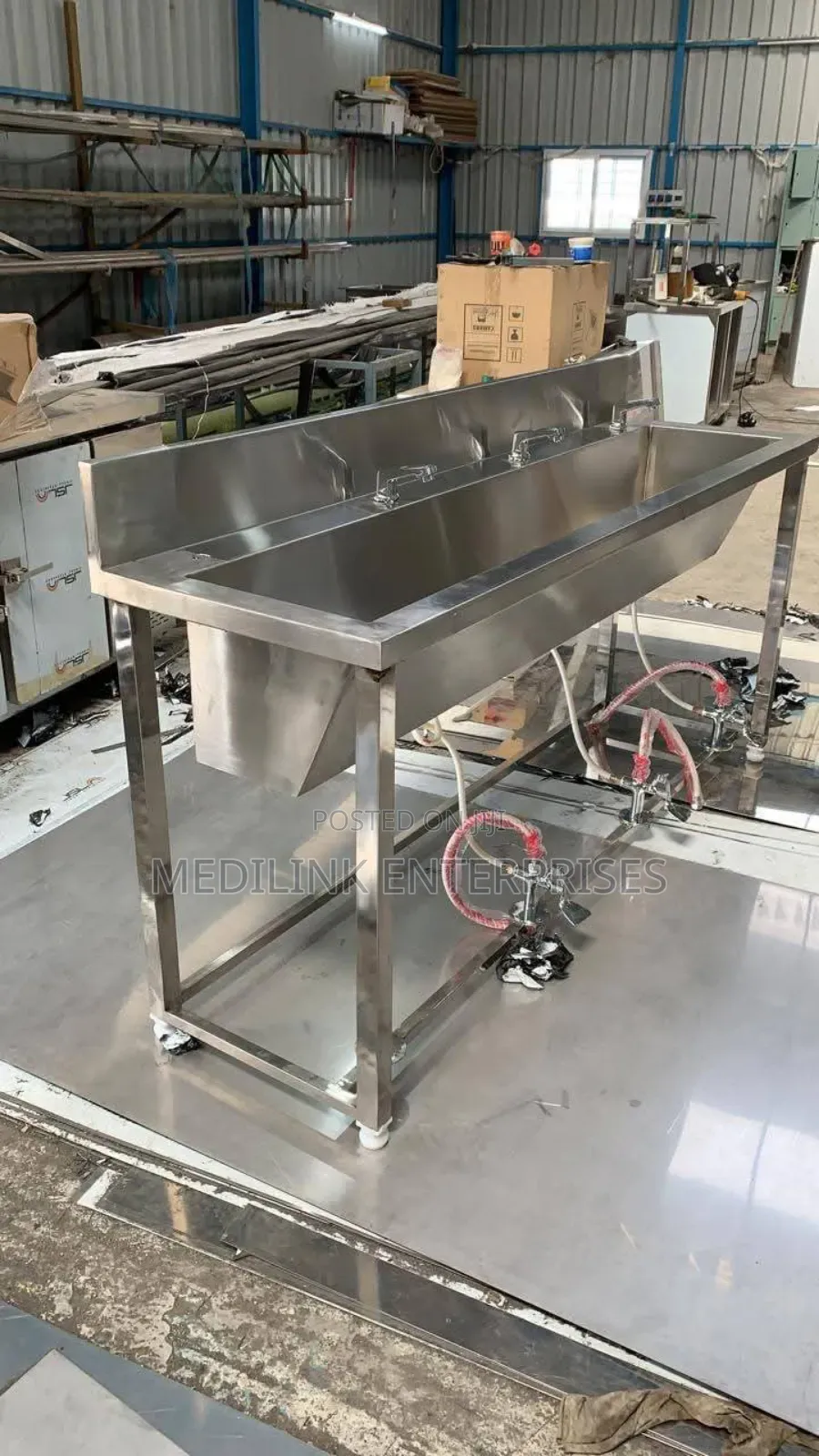 Ss 304 Customized Washing Bay Sinks