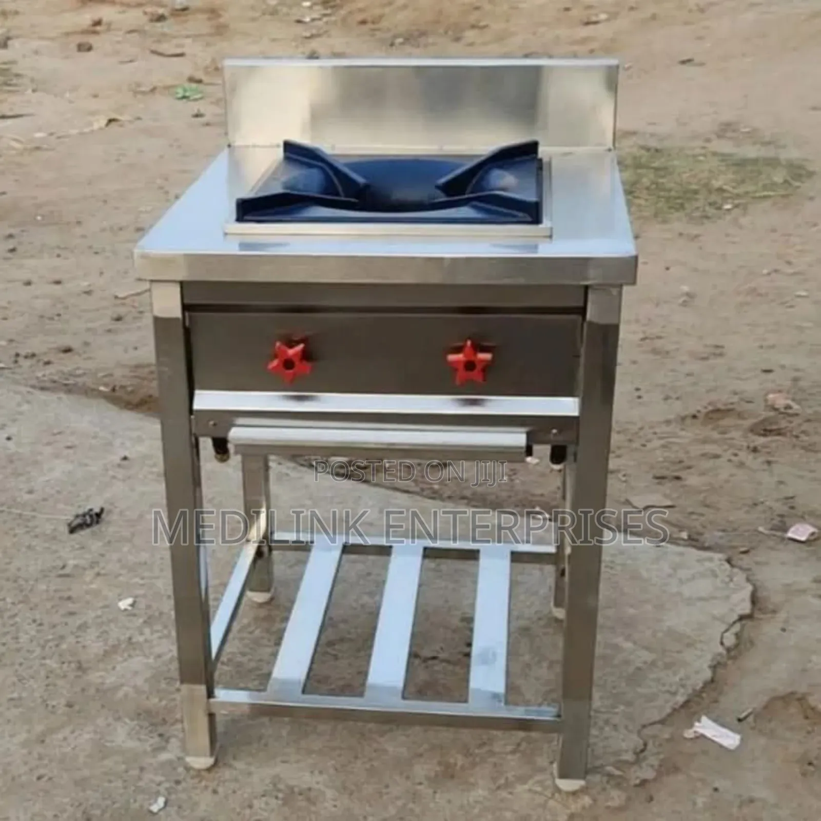 S 304 Stainless Steel Commercial Kitchen Single Burner Cooker