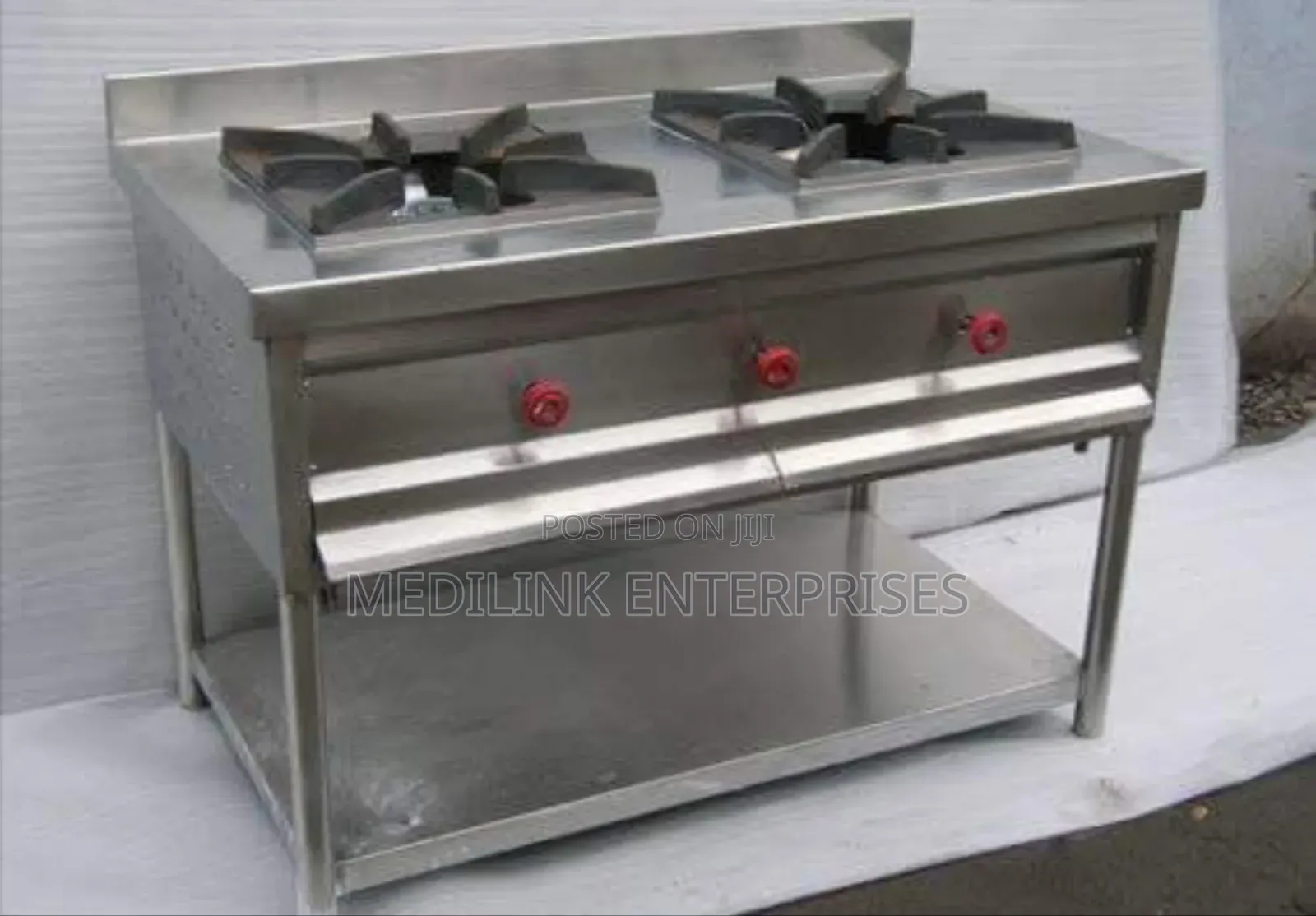 Casted Grill Two Burner Cooker