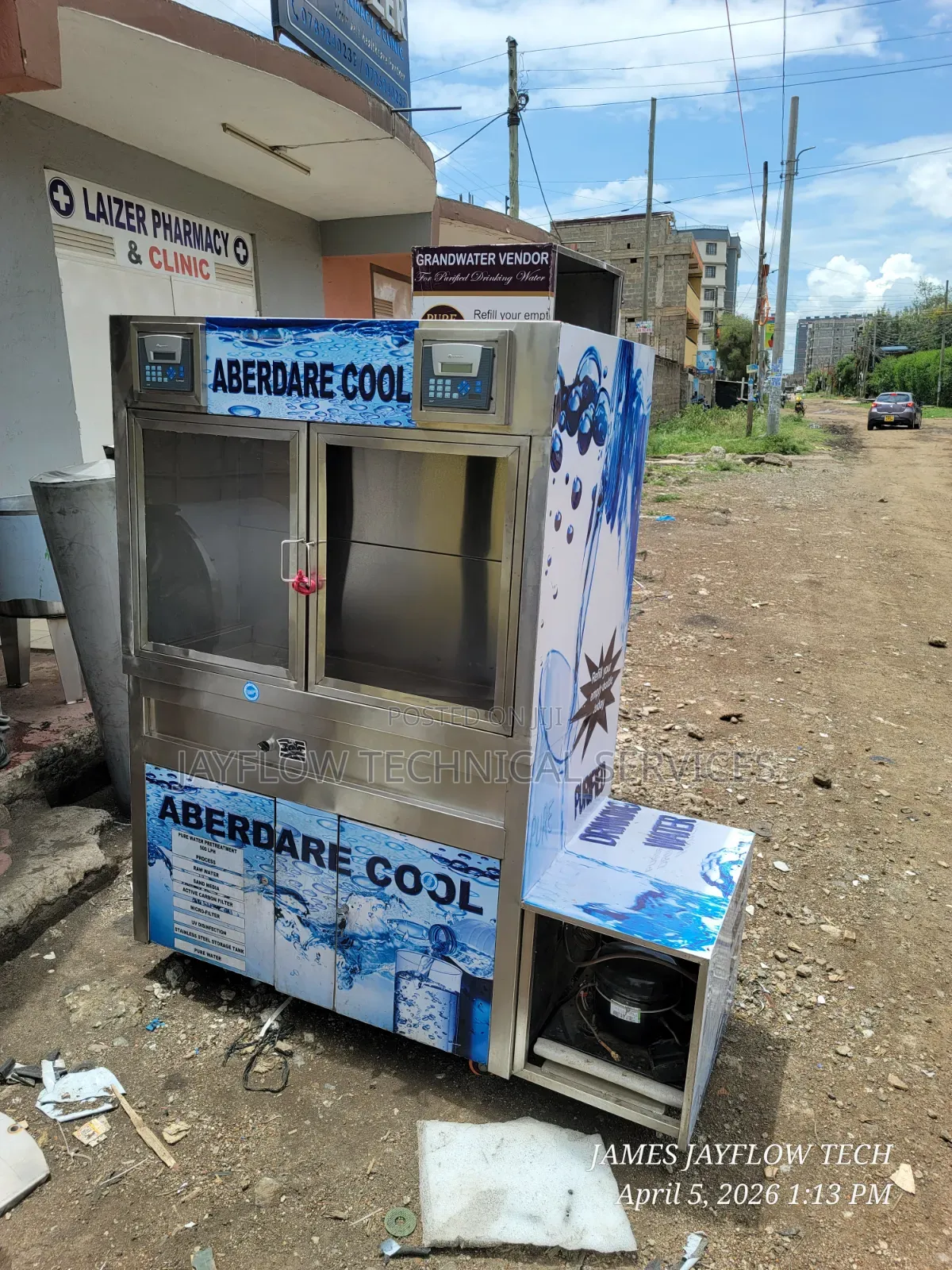 Digital Double Water Vending Machine (Coin/Smart System)