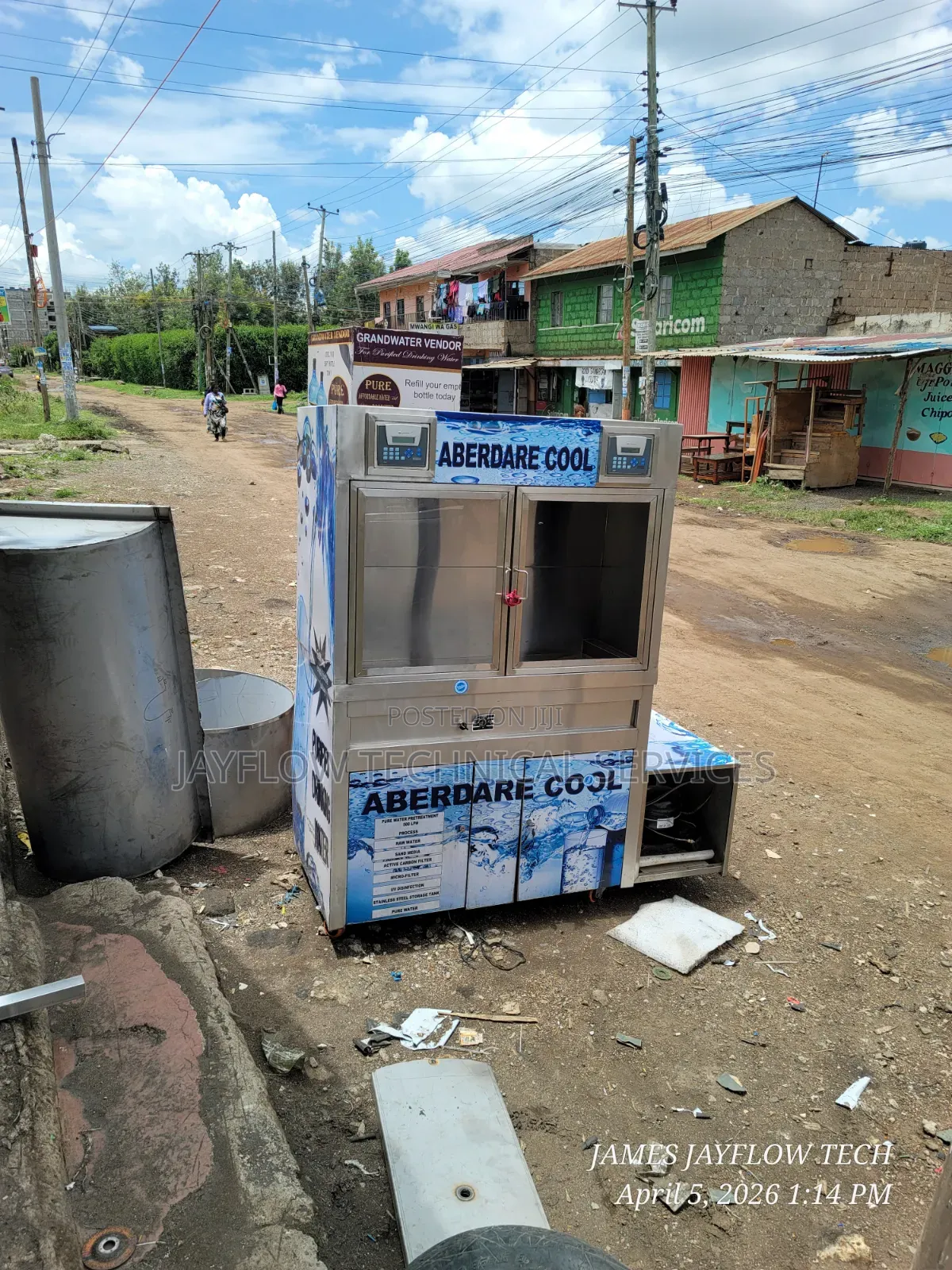 Digital Double Water Vending Machine (Coin/Smart System)