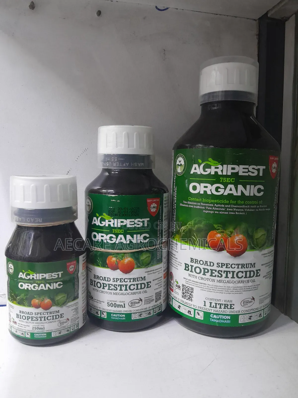 Agripest Organic Insecticide 250ml, 500ml, 1litre