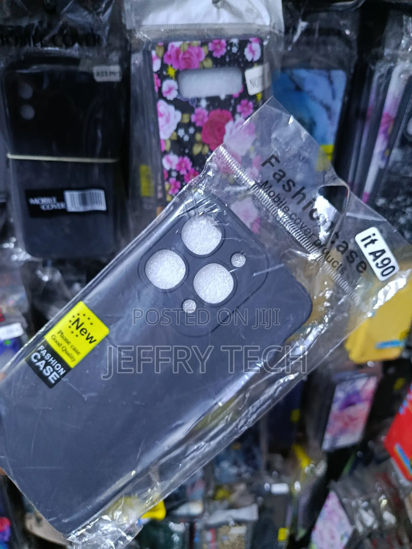 Fashion Case" Branded Protective Back Cover Designed for the Itel A90