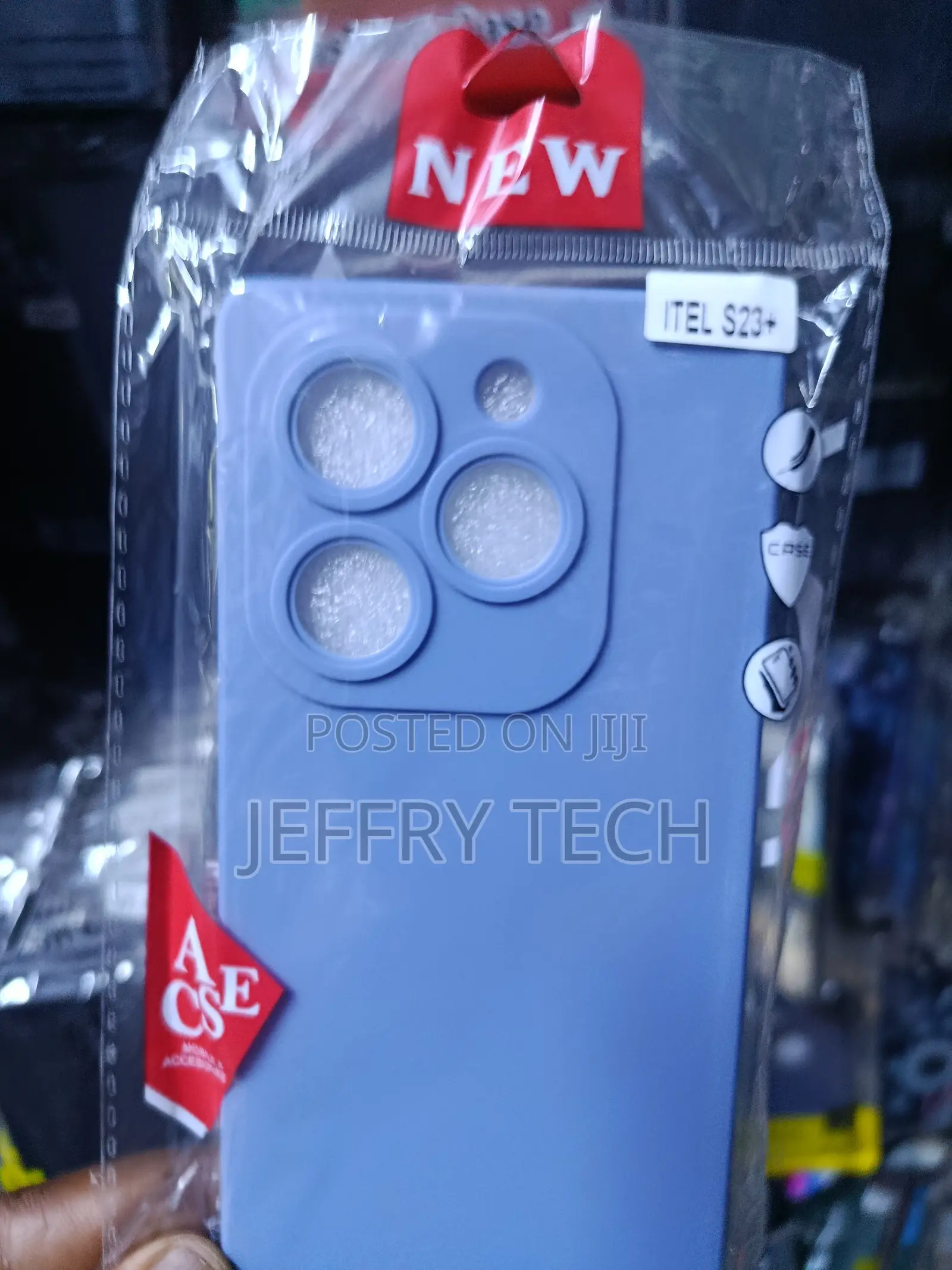 Liquid Silicone Protective Case Specifically for the Itel S23+