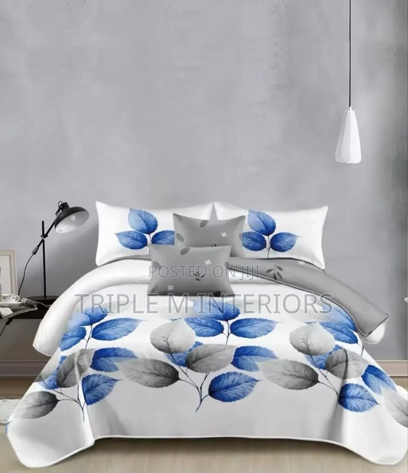 Classic Floral Cotton Duvet Cover Set