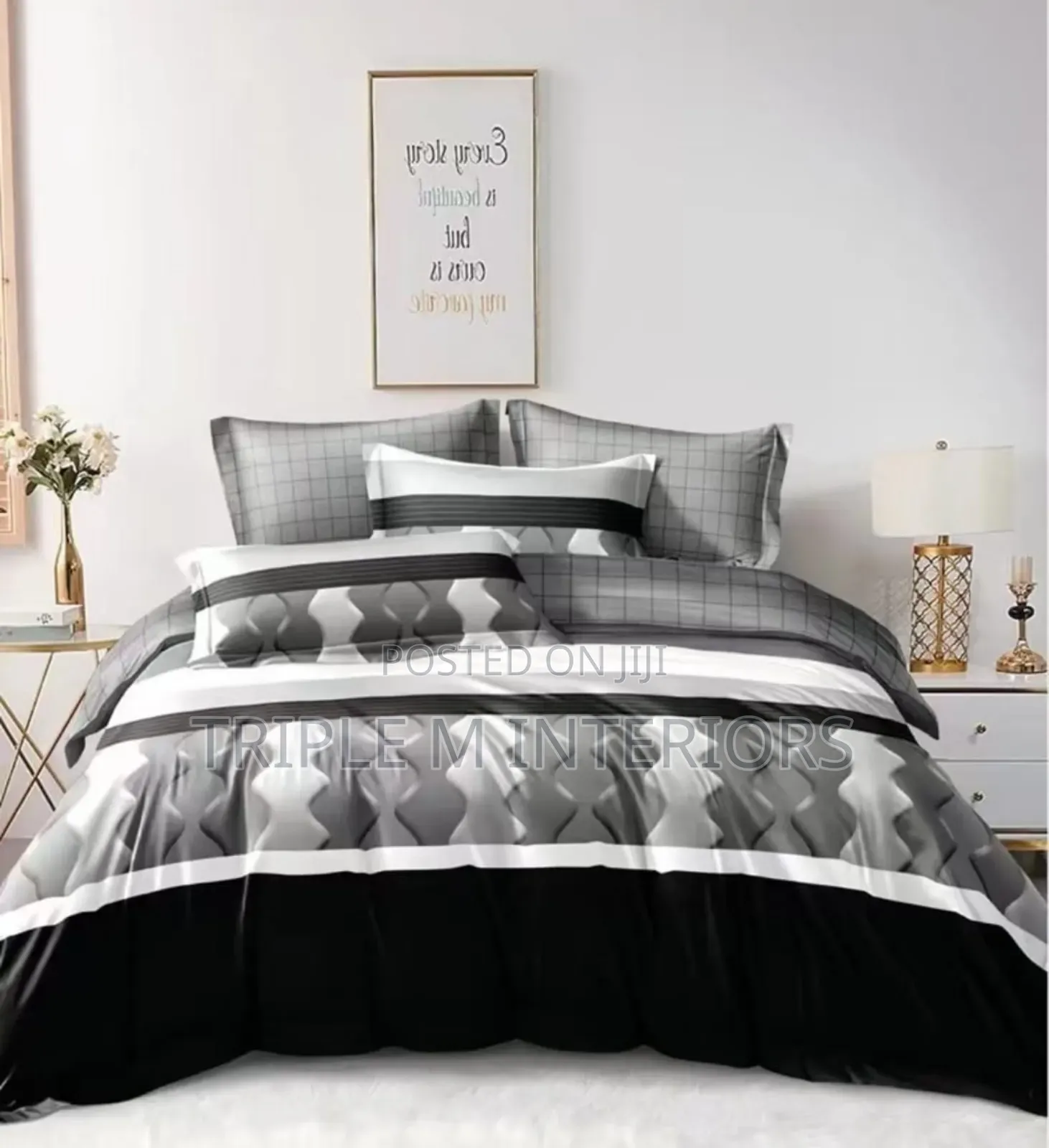 Elegant Flower Print Cotton Duvet Covers | Premium Finish