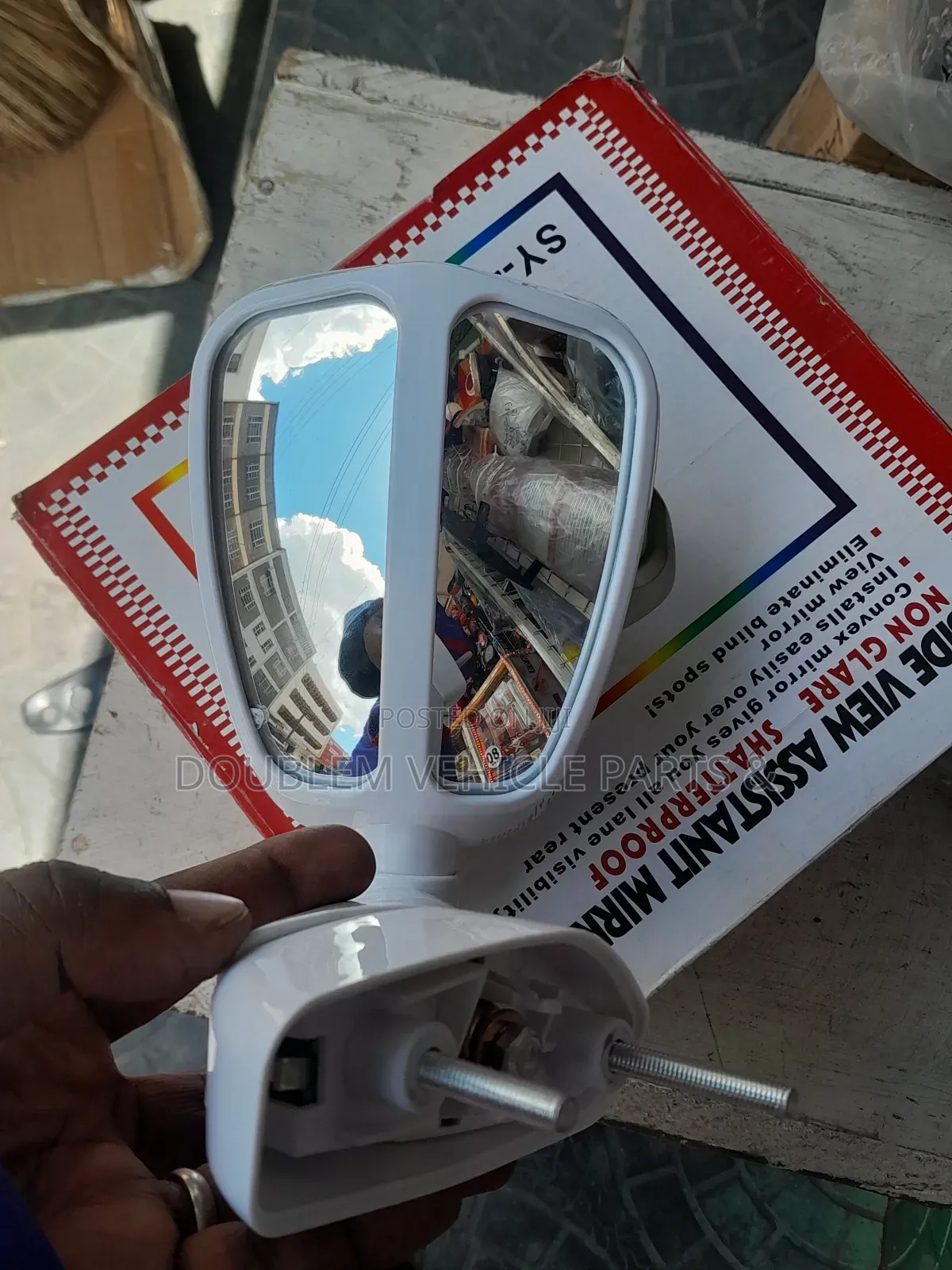 Universal Rear View Assistant Mirror/Bonnet Mirror/Wing Mirror/Fender