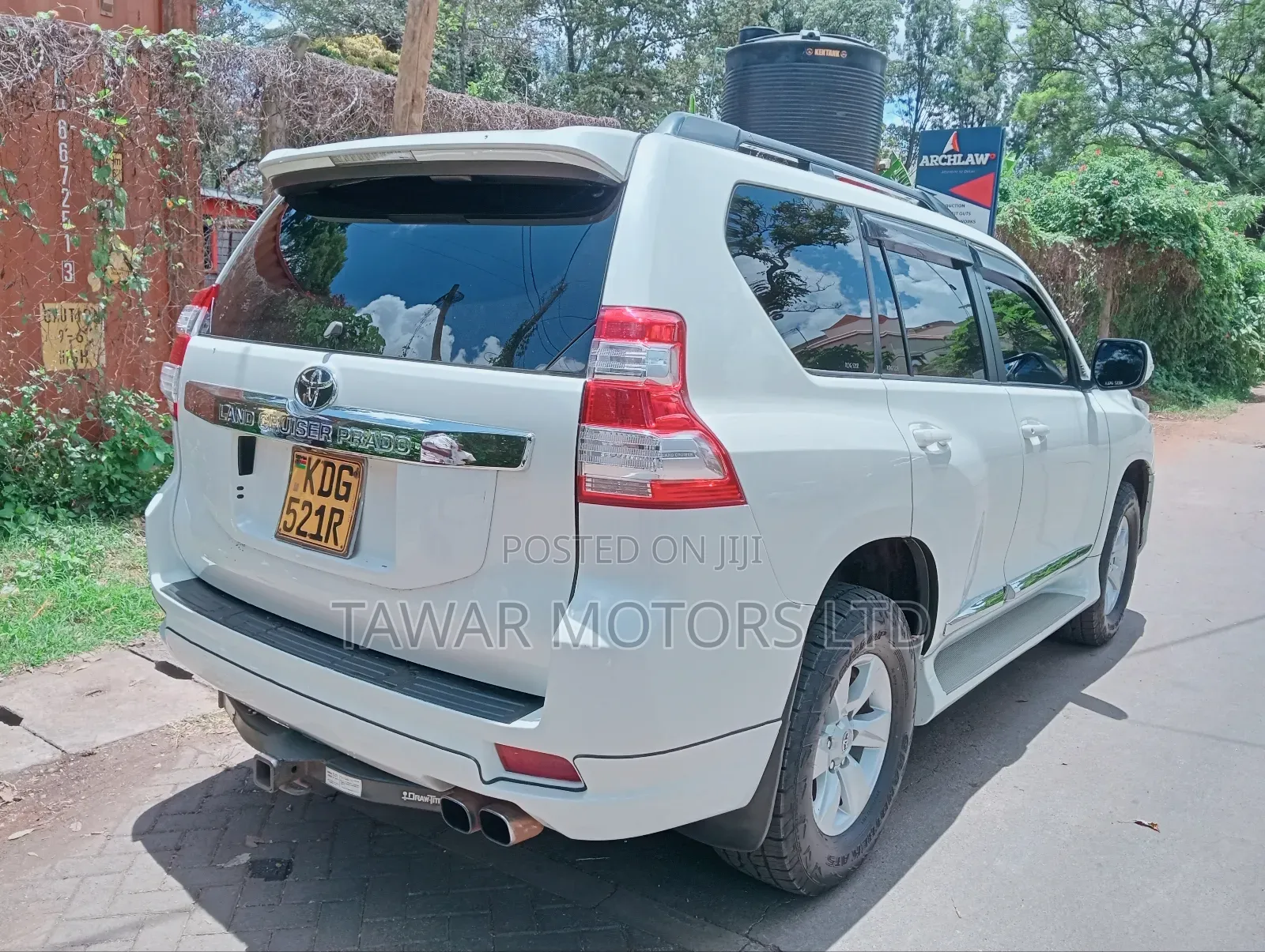 Toyota Land Cruiser Prado 2016 White