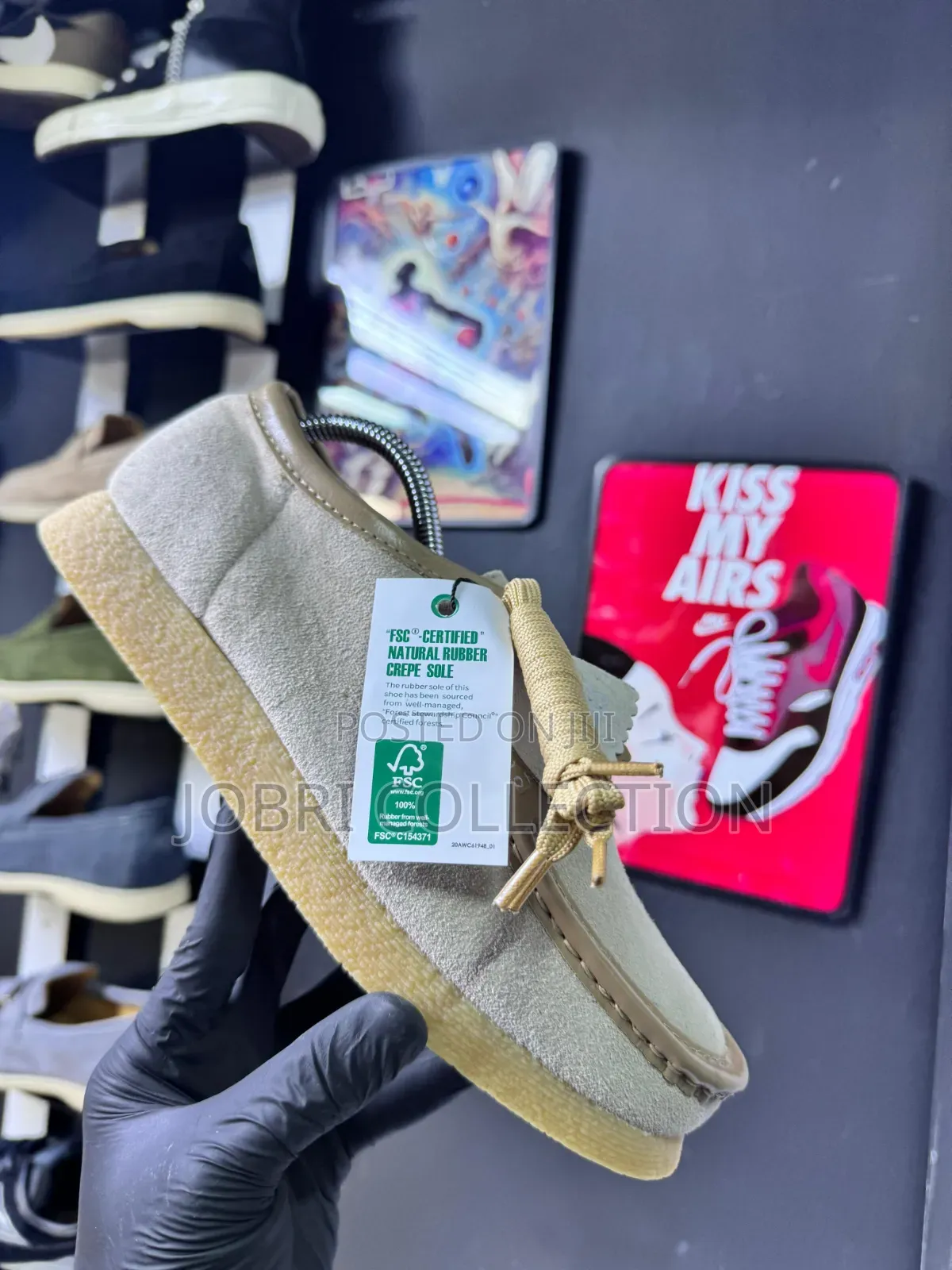 Creeam Clarks Wallabees Low Cut Shoes