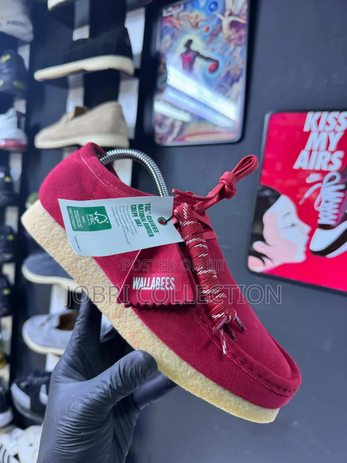 Red Gum Sole Clarks Original Wallabees
