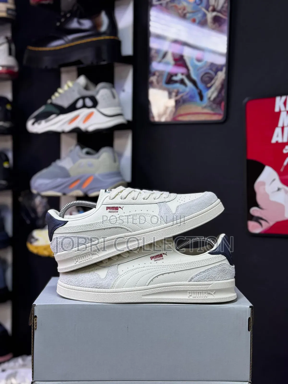 White Puma Indoor Odg Sneakers