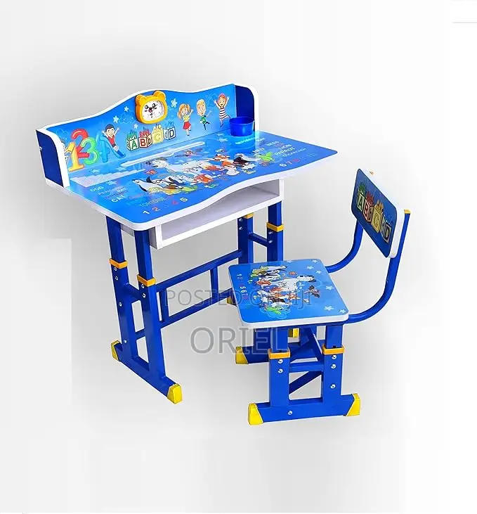 Kids Furniture : Adjusted Kids Writing Study Desk Chair