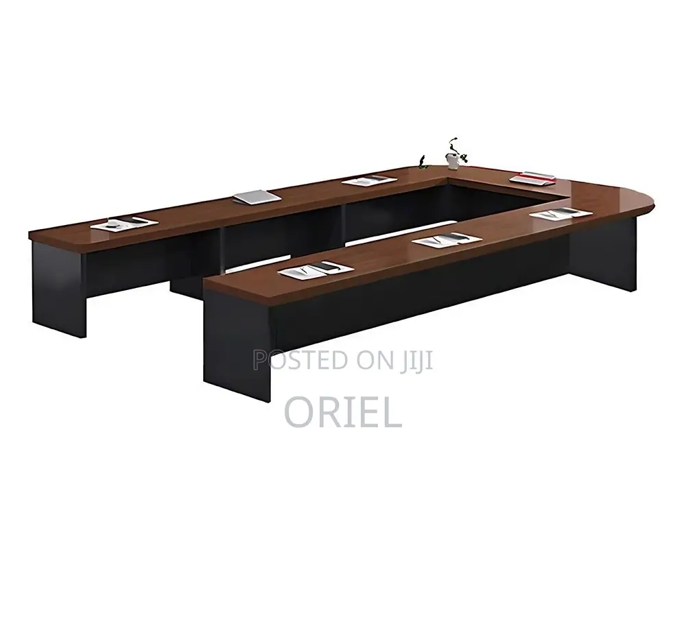Office Boardroom Table : U-Shaped Corporate Boardroom Table