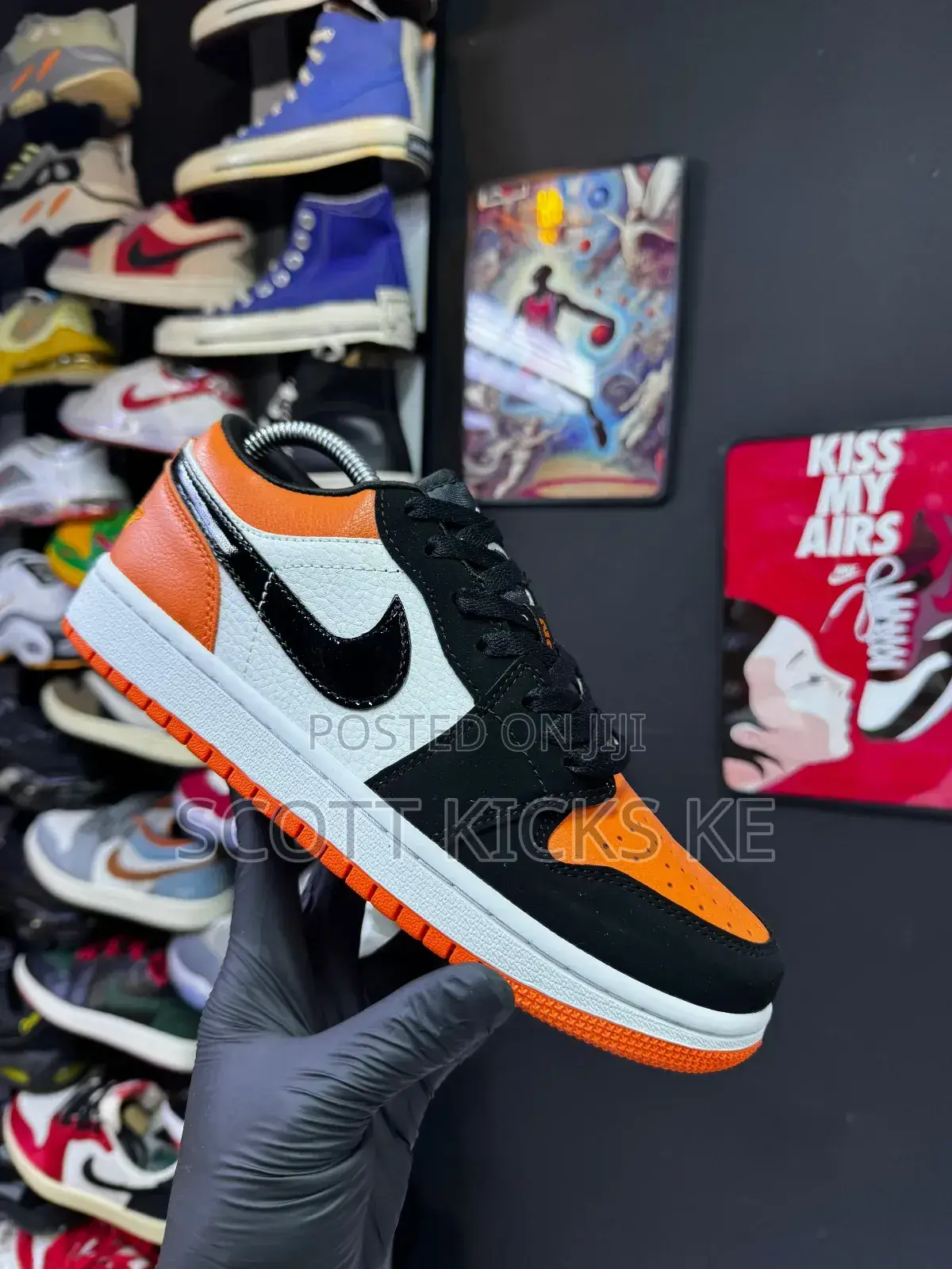 Nike Air Jordan 1 Low Shattered Backboard.