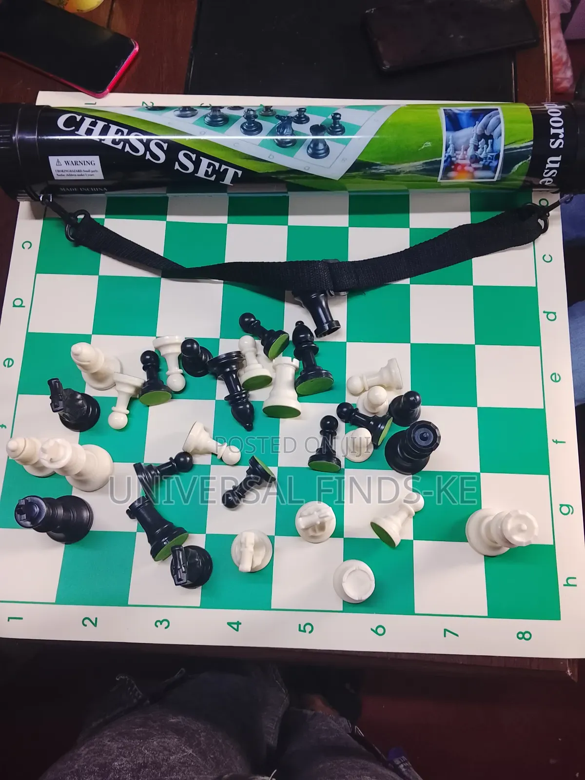 A Squared 50*50 Cm Tournament Chess Mat