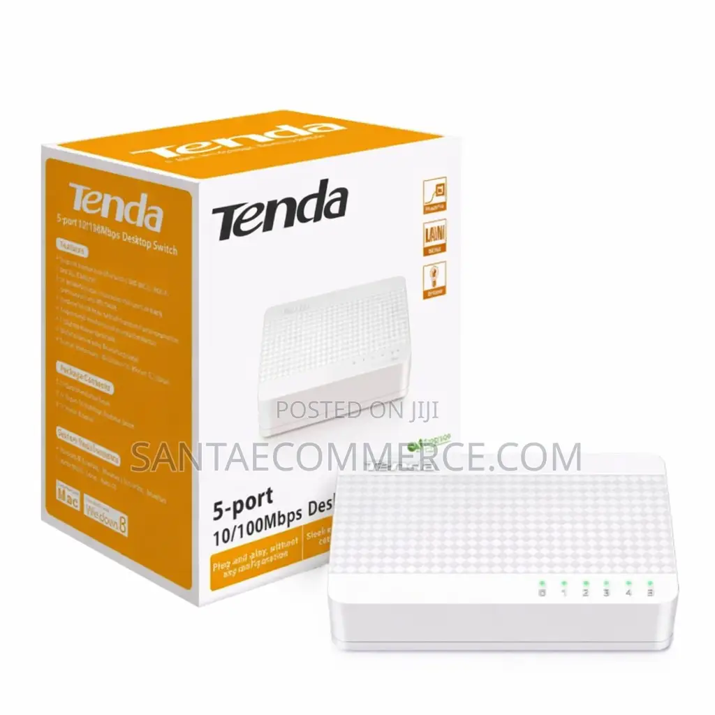 Tenda 5 Port Network Switch