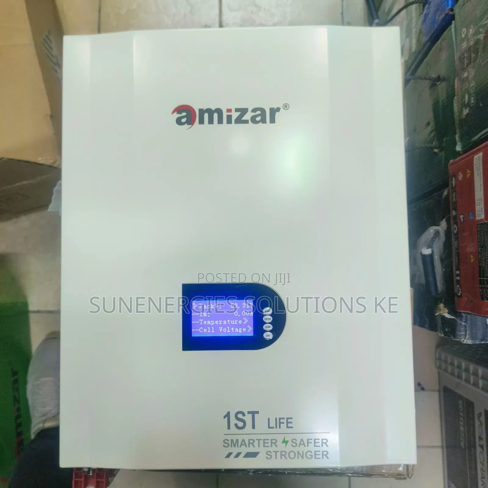 5.12kwh 51v Amizar Lithium Ion Battery