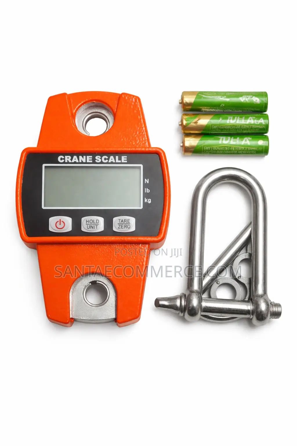 Orange Crane Scale With Accessories
