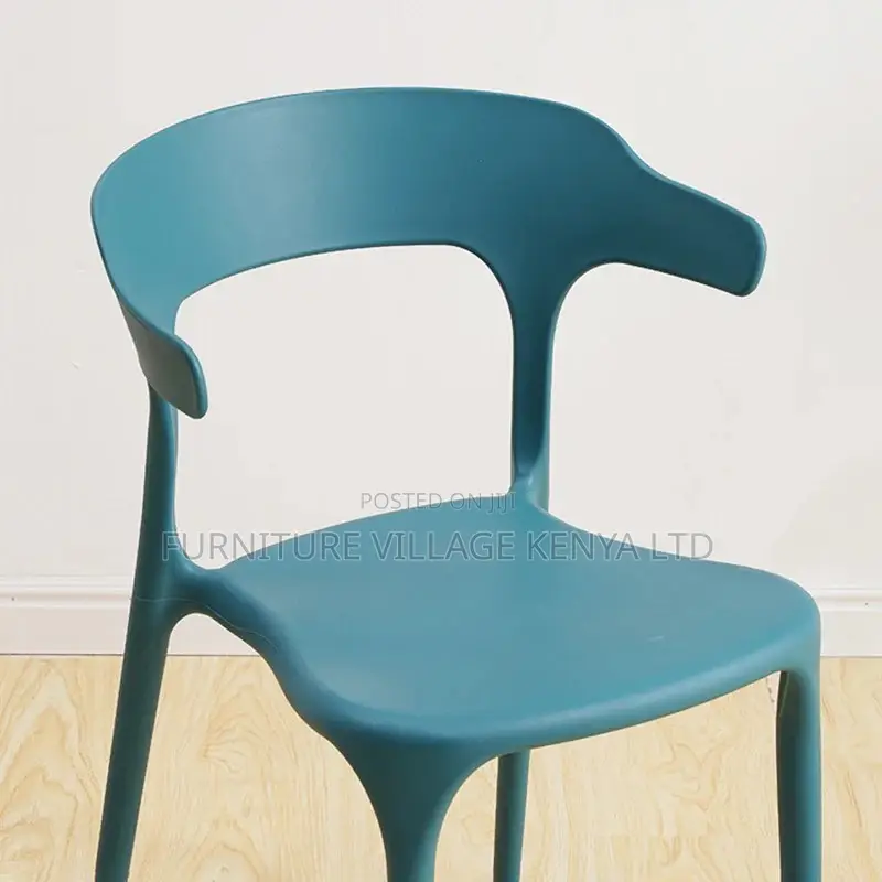 Dining Chair; Indoor-Outdoor Chair Stacking Dining Armless Side Chair