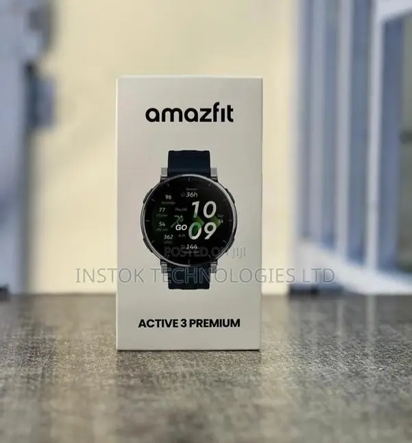 Amazfit Active 3 Premium GPS Running Smart Watch