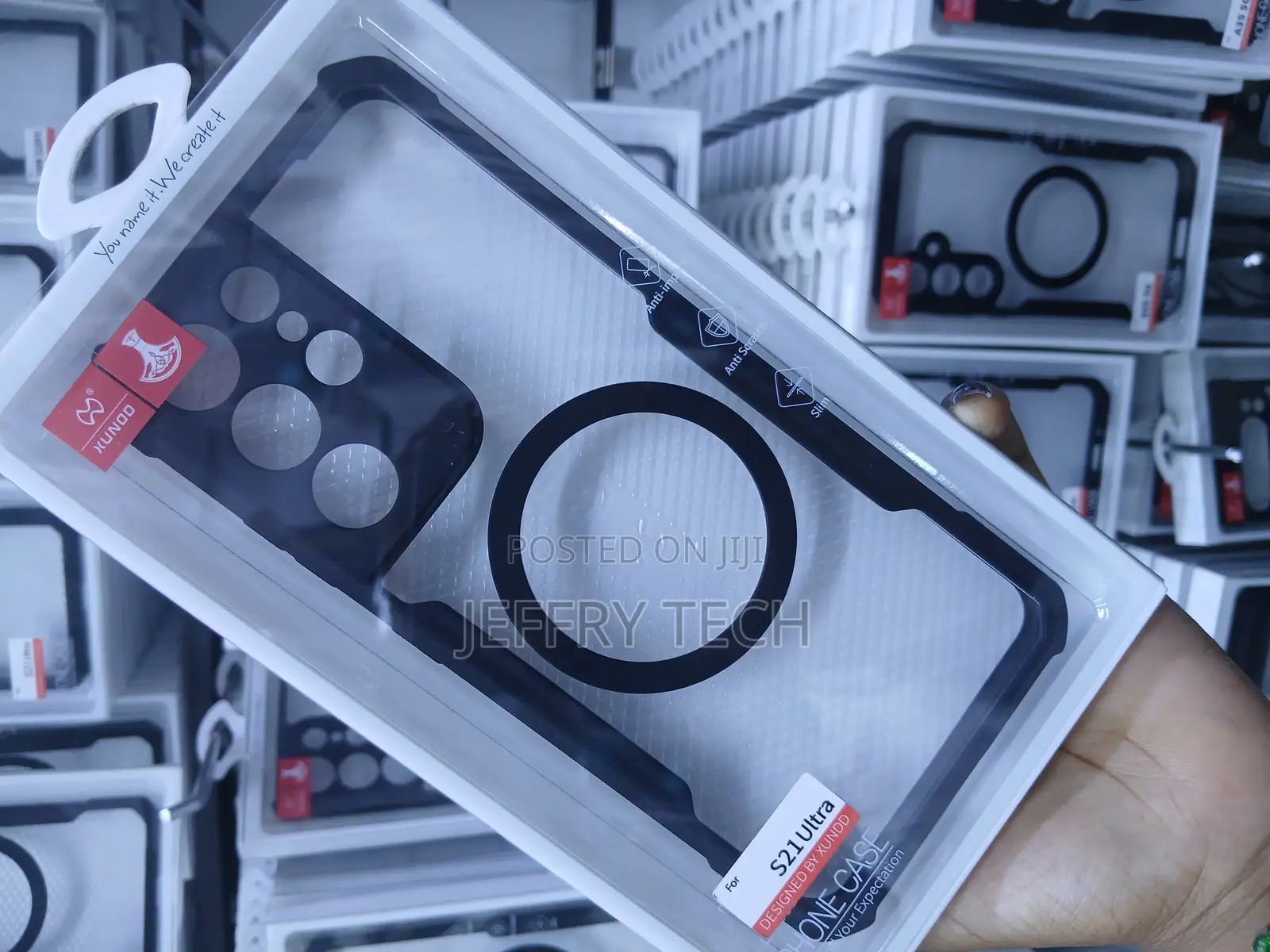 Undd Shockproof Phone Case Designed for the Samsung Galaxy S21 Ultra.
