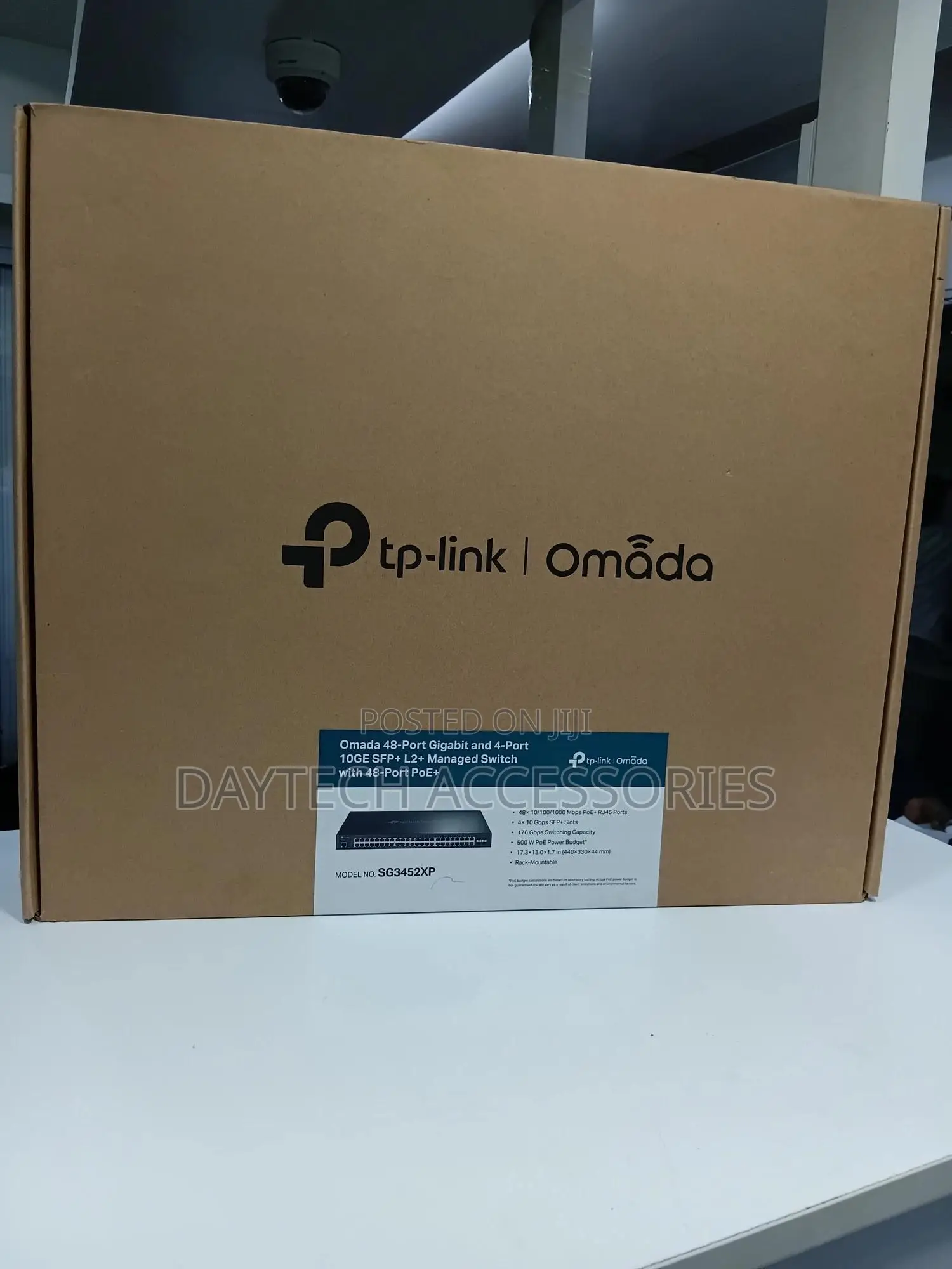 Tp-link Omada 48port Gigabit Smart Managed Switch Tl-sg3452xp