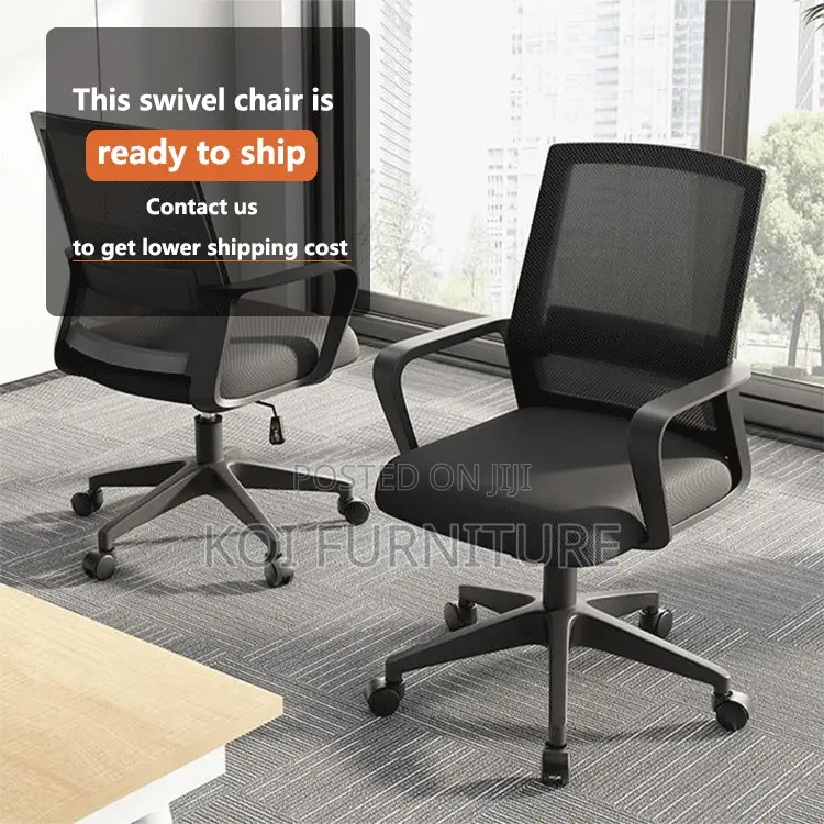 Office Chair : Medium Back Captain Mesh Office Chairs