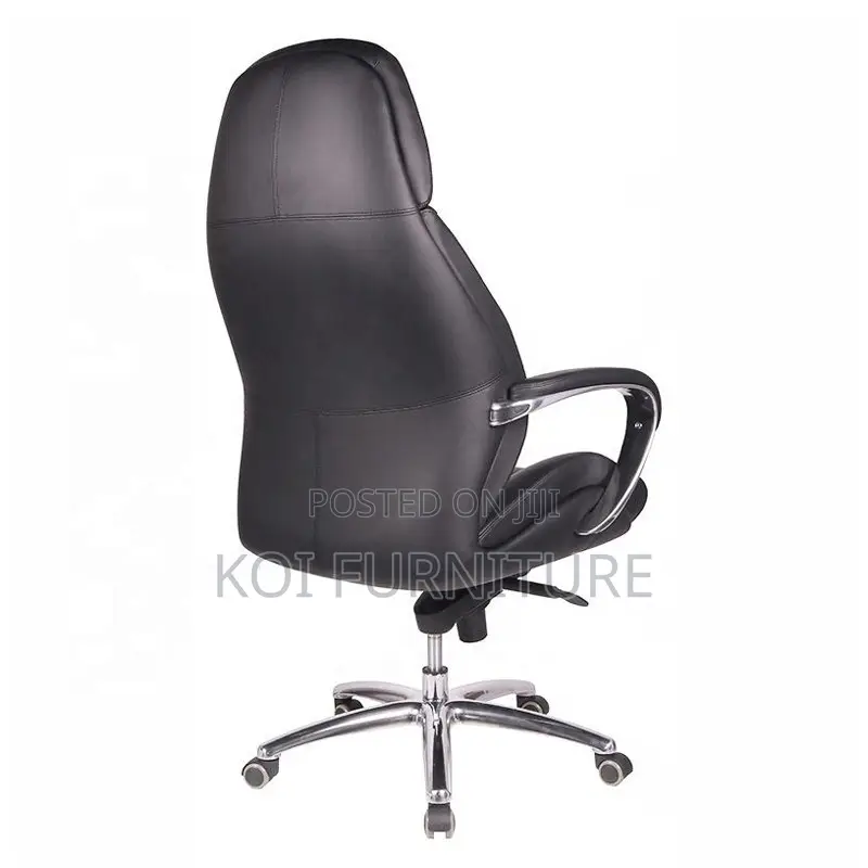 Office Chair : MRC Boss High-Back Leather Executive Office Chair I