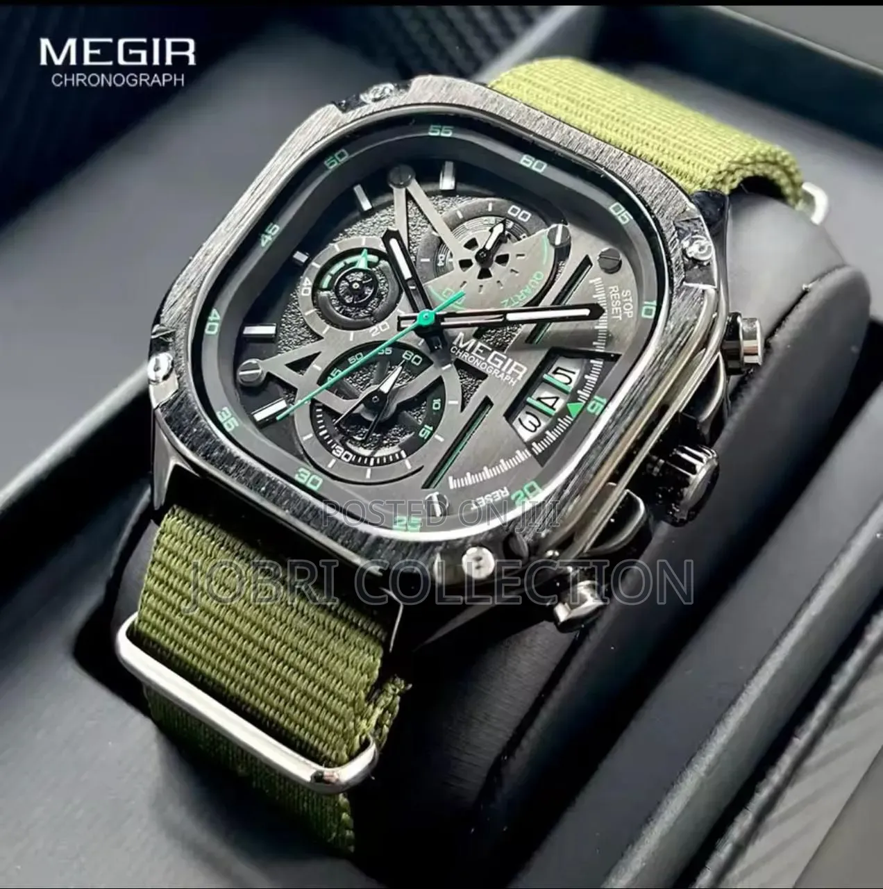 Authentic Megir Chronograph Gents Wrist Watch