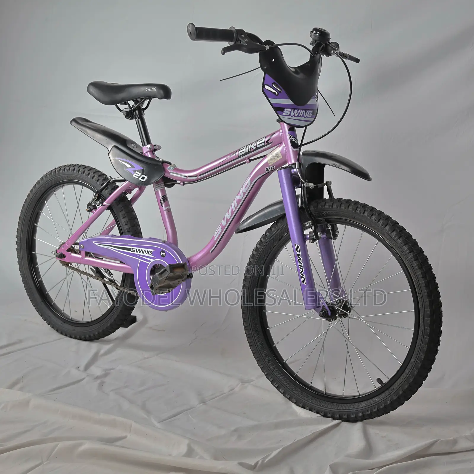 Swing BMX Opens Style Kids Bike Color Purple