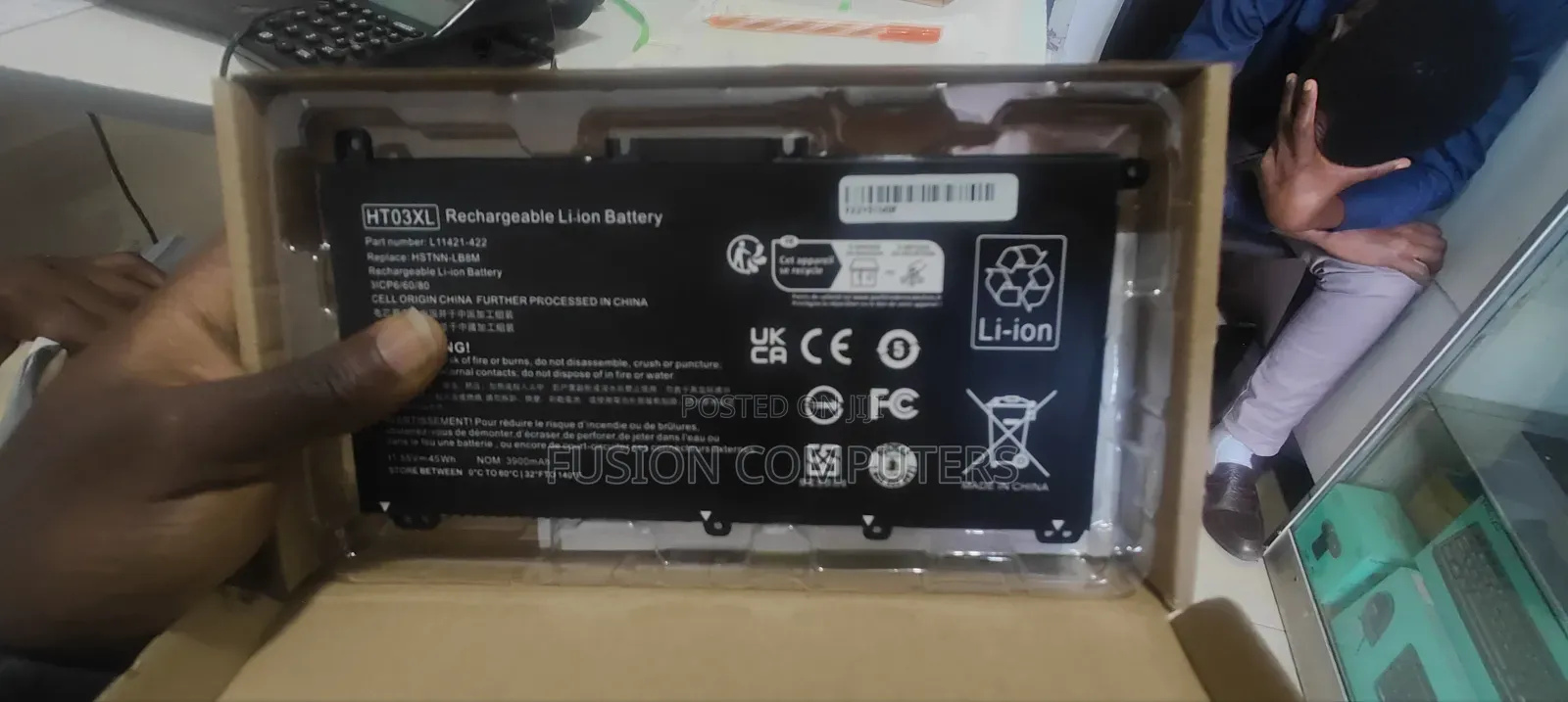 Ht03xl Battery for Hp (Replacement)