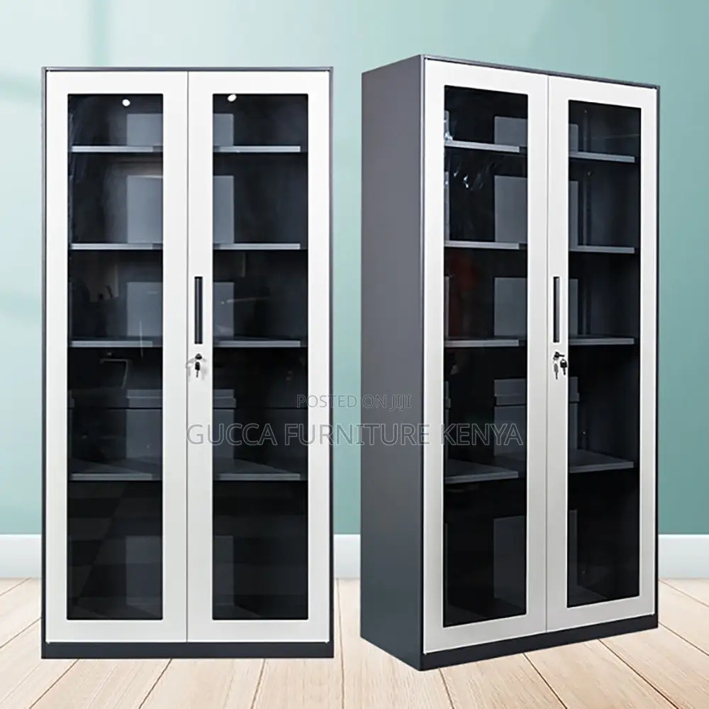 Clear Glass Door Display Filling Cabinet