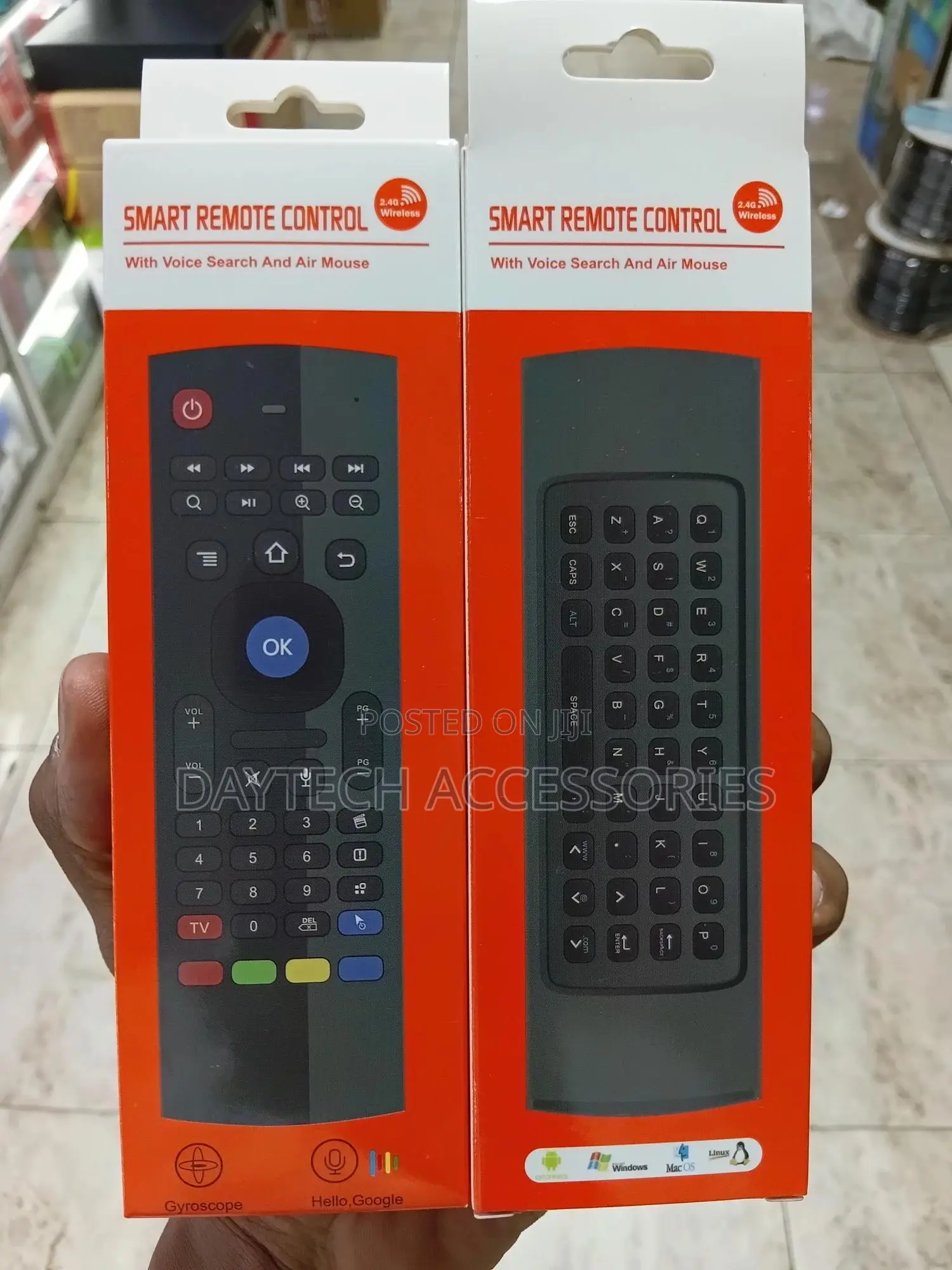 Wechip Mx3 Air Mouse and Wireless Keyboard Combo.