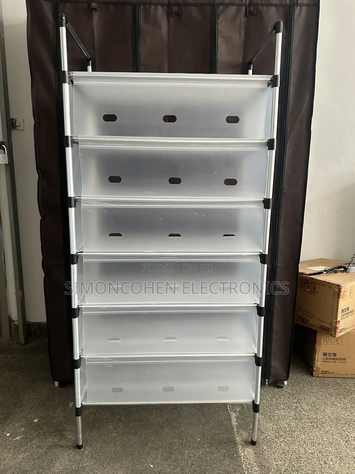 7 Layer Dustproof Shoe Rack