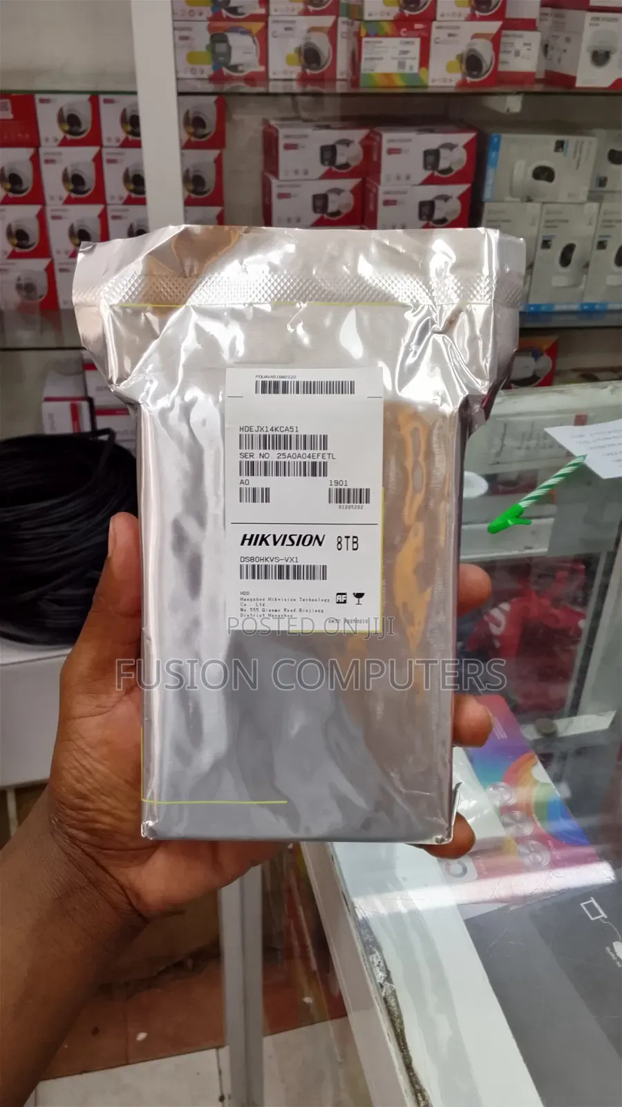Hikvision – 8tb 3.5′′ Sata Surveillance Hard Disk Ds80hkvs-Vx1