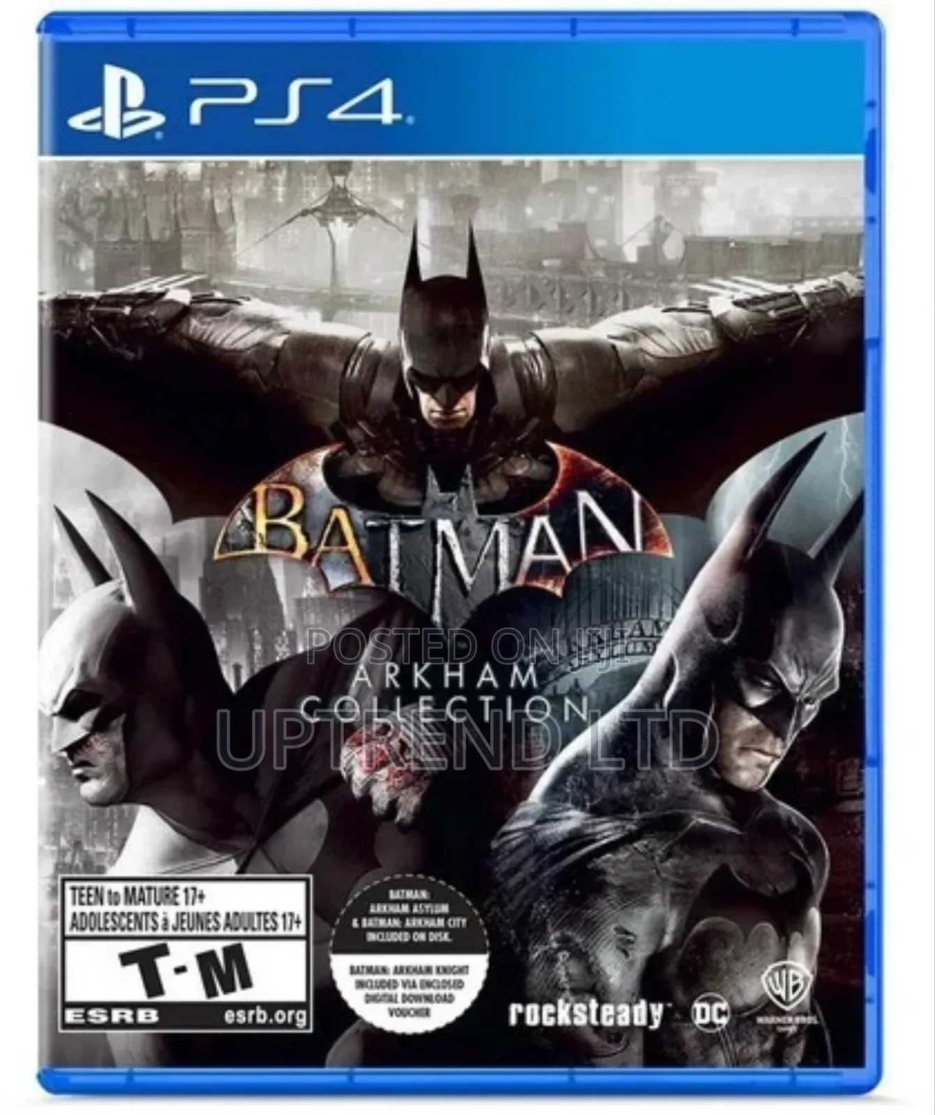 Batman Arkham Collection Ps4 Brand New Game [Us 2020 Action/Adventure]