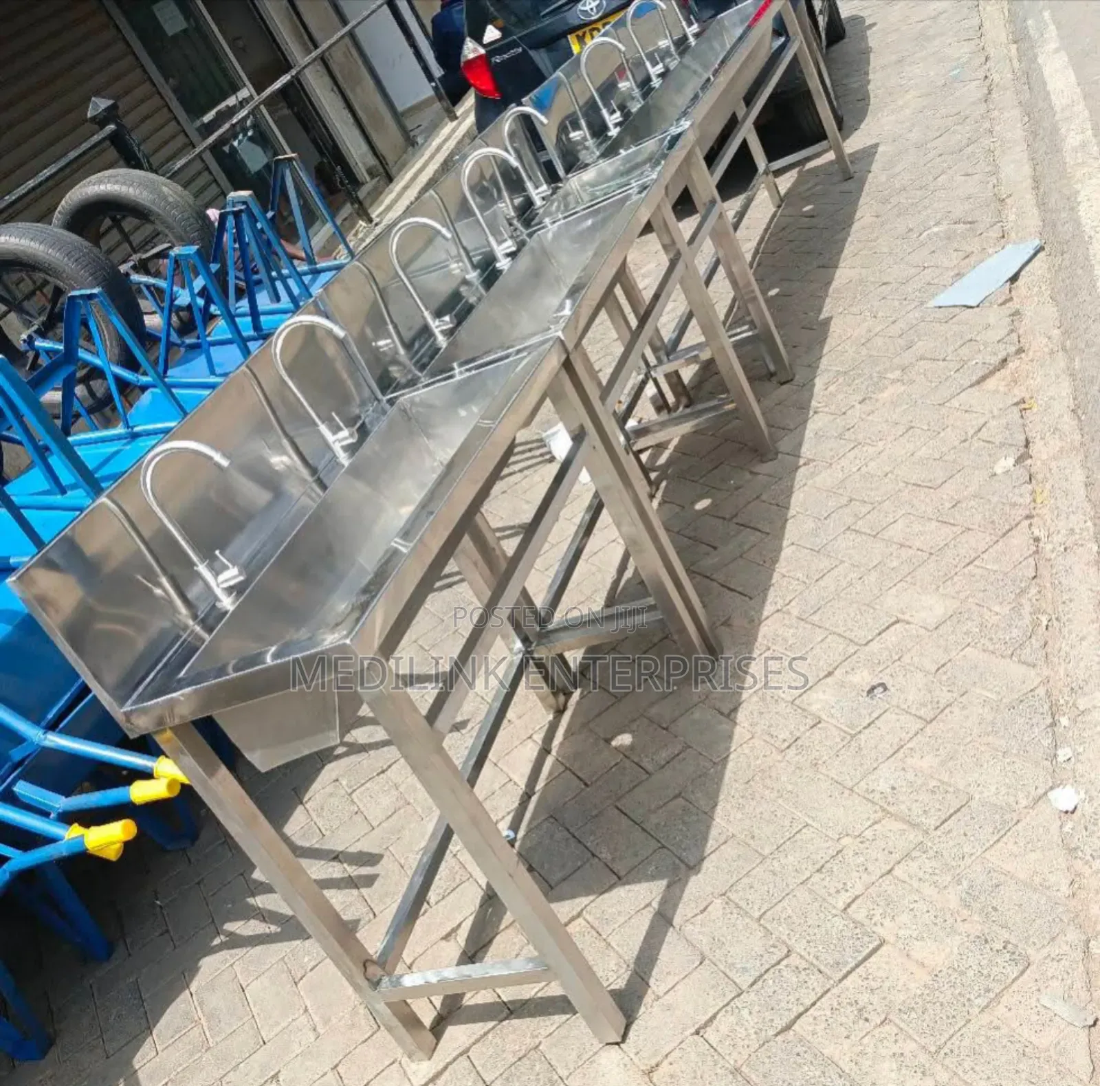 Ss 304 Stainless Free Standing Washing Sinks