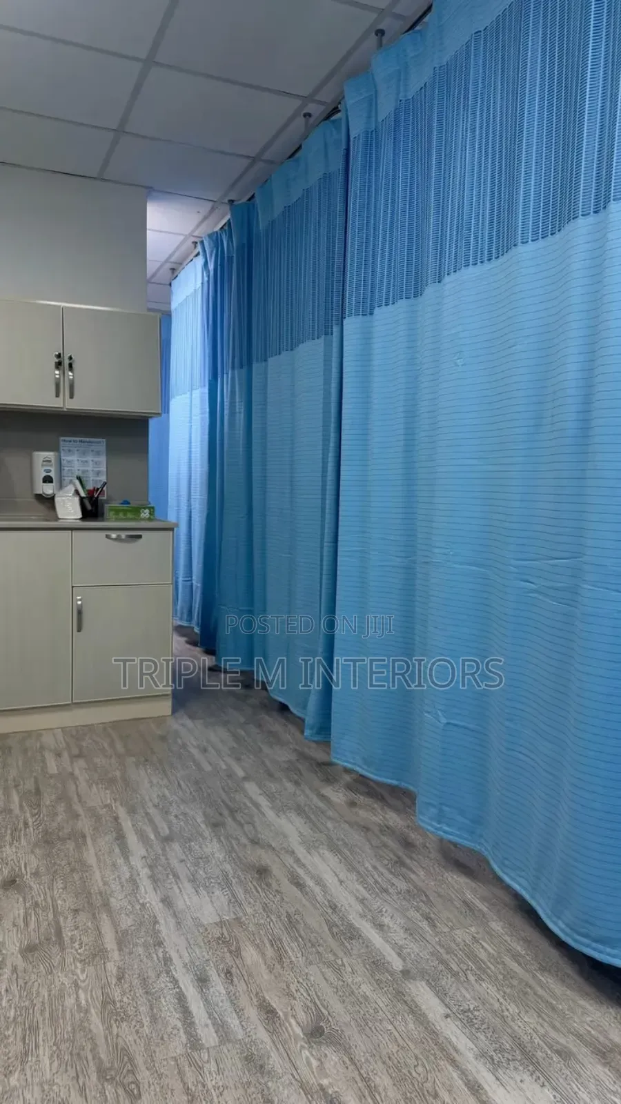 Patient Room Sectioning Drapes | Hygienic Material