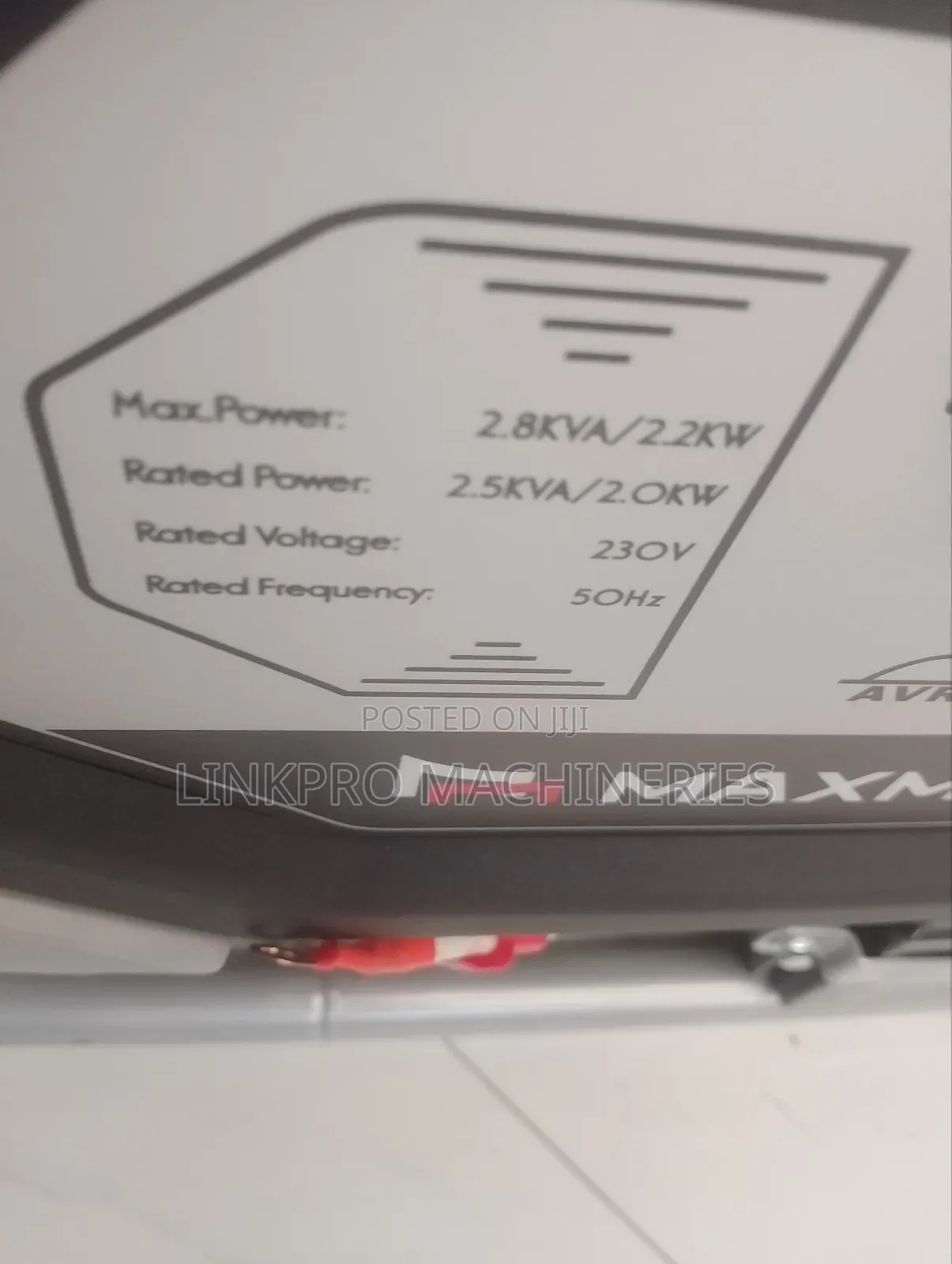 Maxmech 2.8kva Petrol Generator
