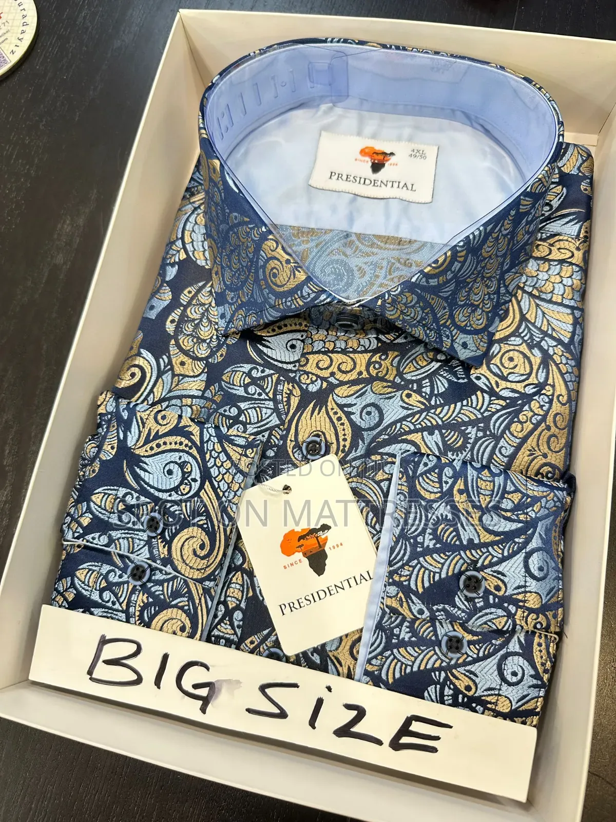 Presidential Official Shirts for Men. Delivery Services Available.