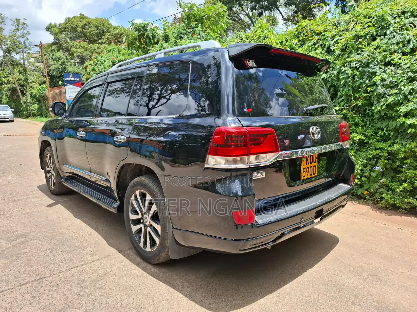 Toyota Land Cruiser 2011 Matt Black