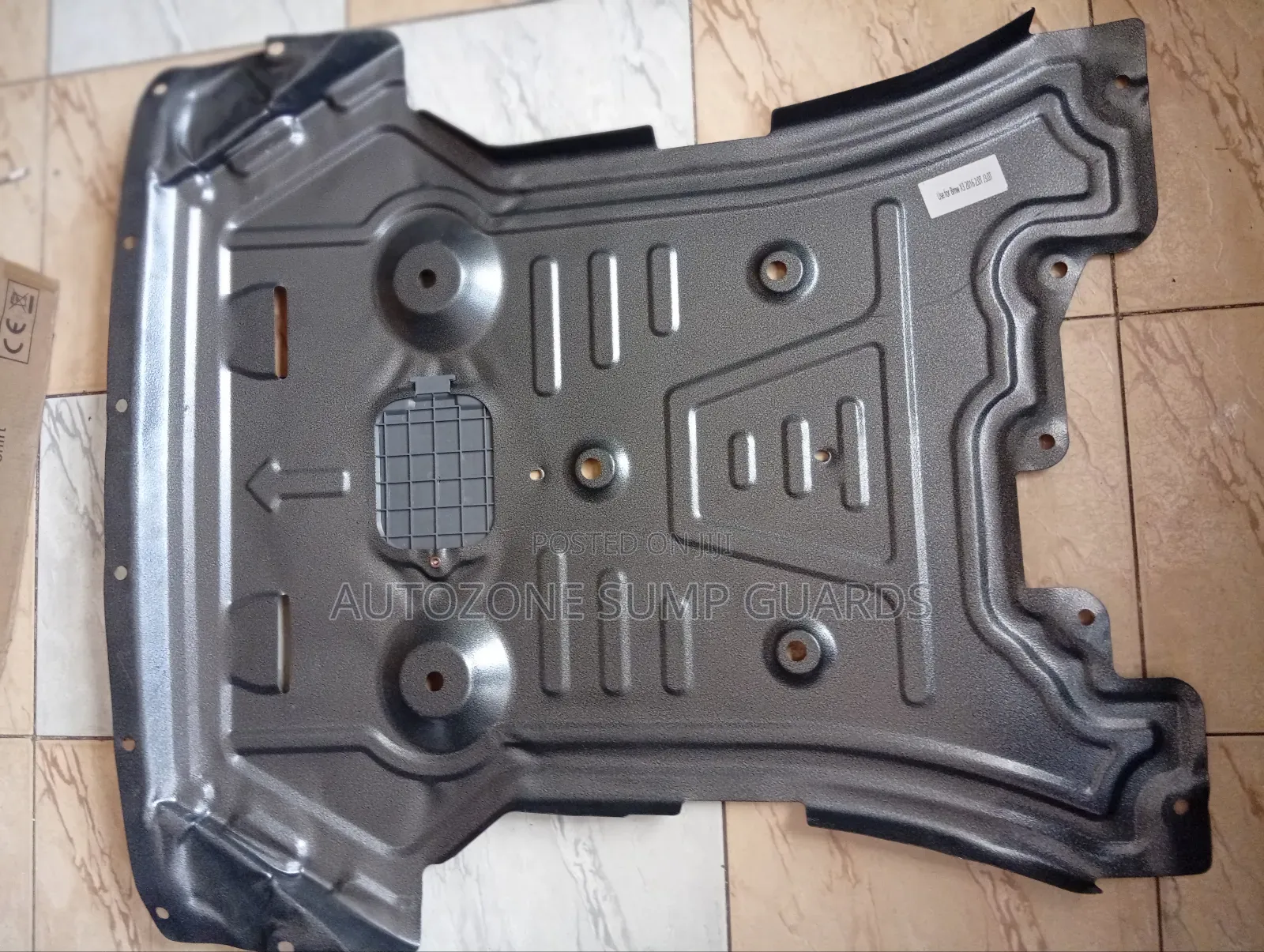 BMW X3 Steel Protection Sump Guards